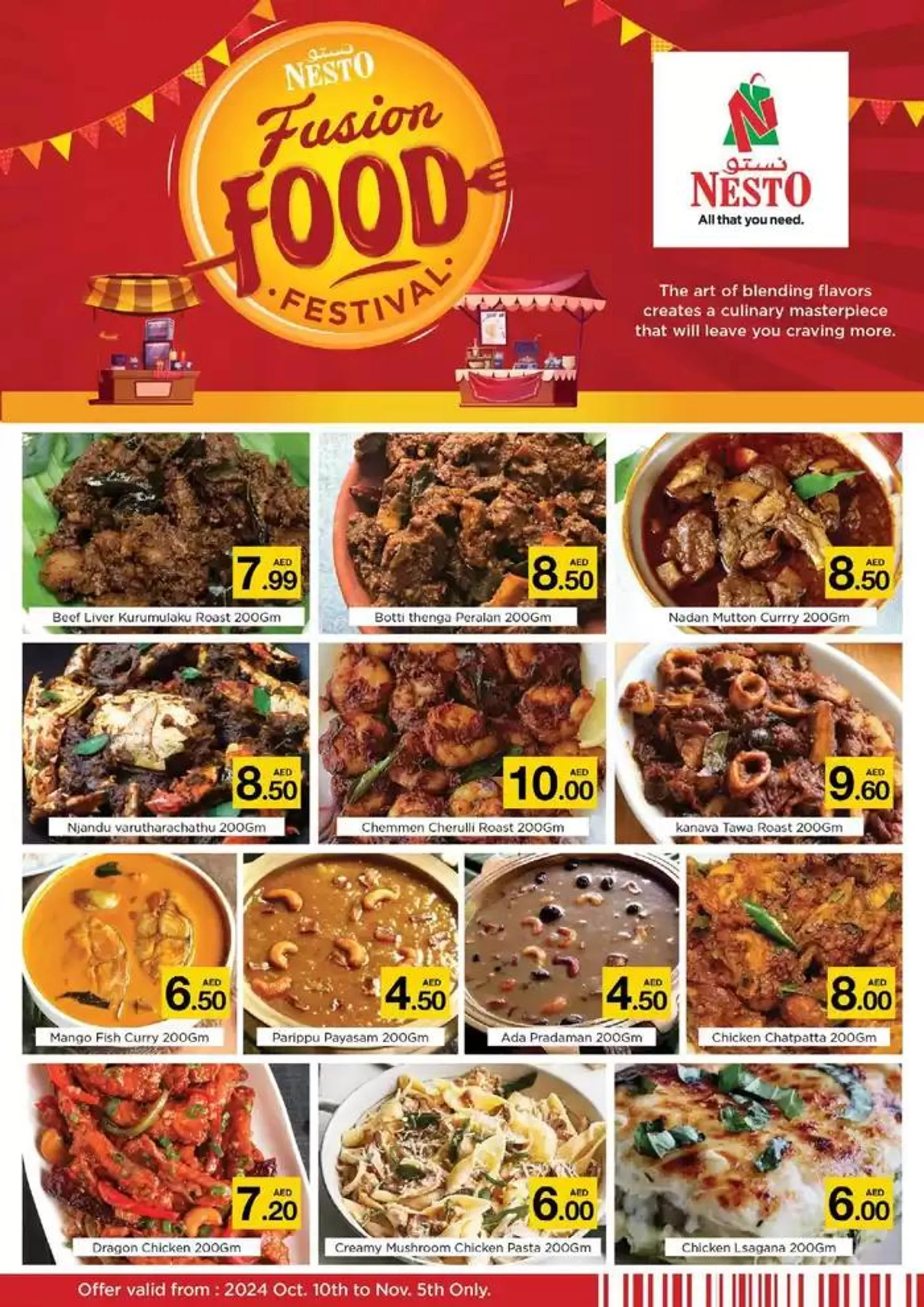 Fusion Food Festival from 11 October to 5 November 2024 - Offers page 2