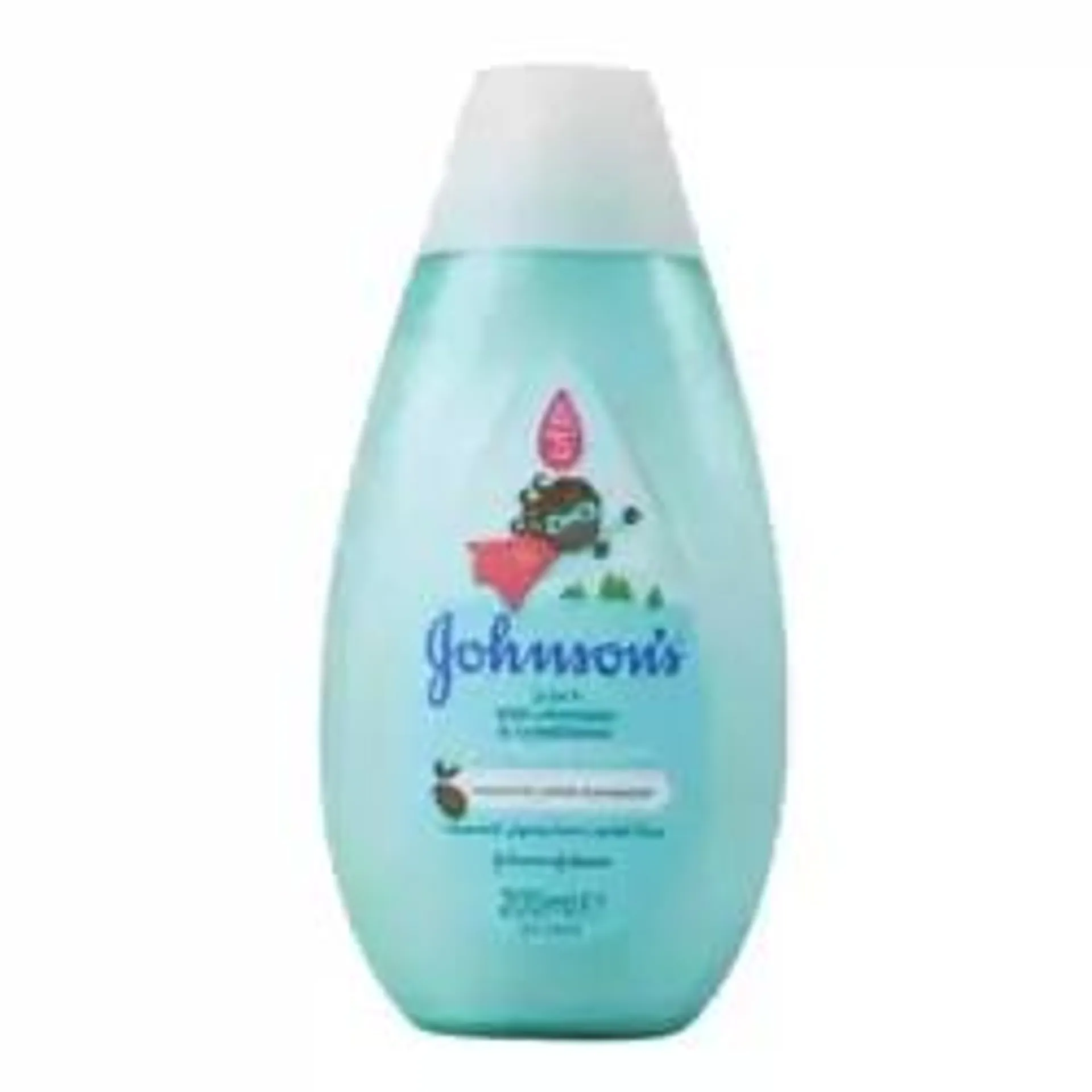 Johnsons No More Tears 2in1 Kids Shampoo And Conditioner For Soft And Manageable Hair- 200ml