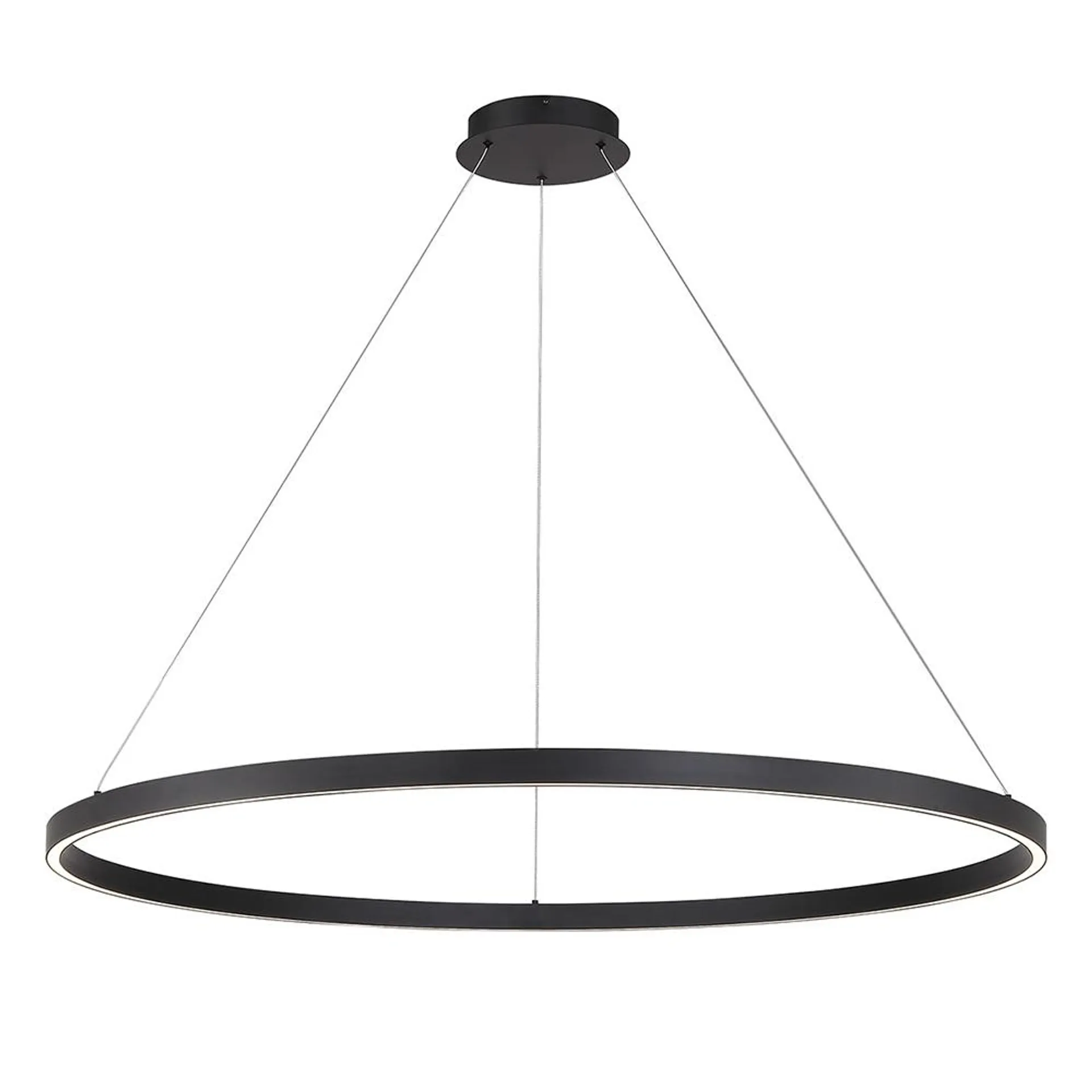 Lunar LED Pendant - Large - Black