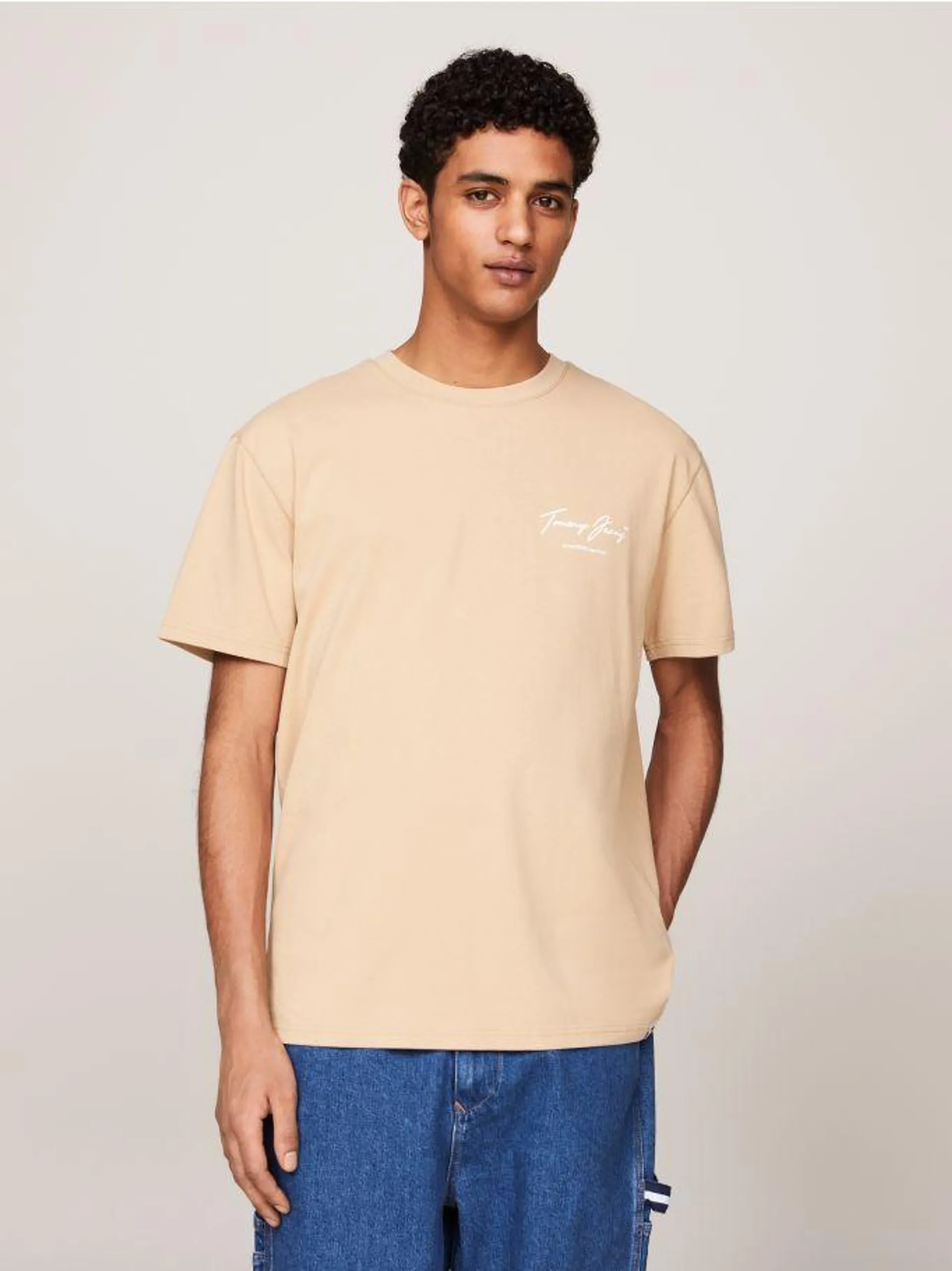 Tommy Flag Back Logo T-Shirt