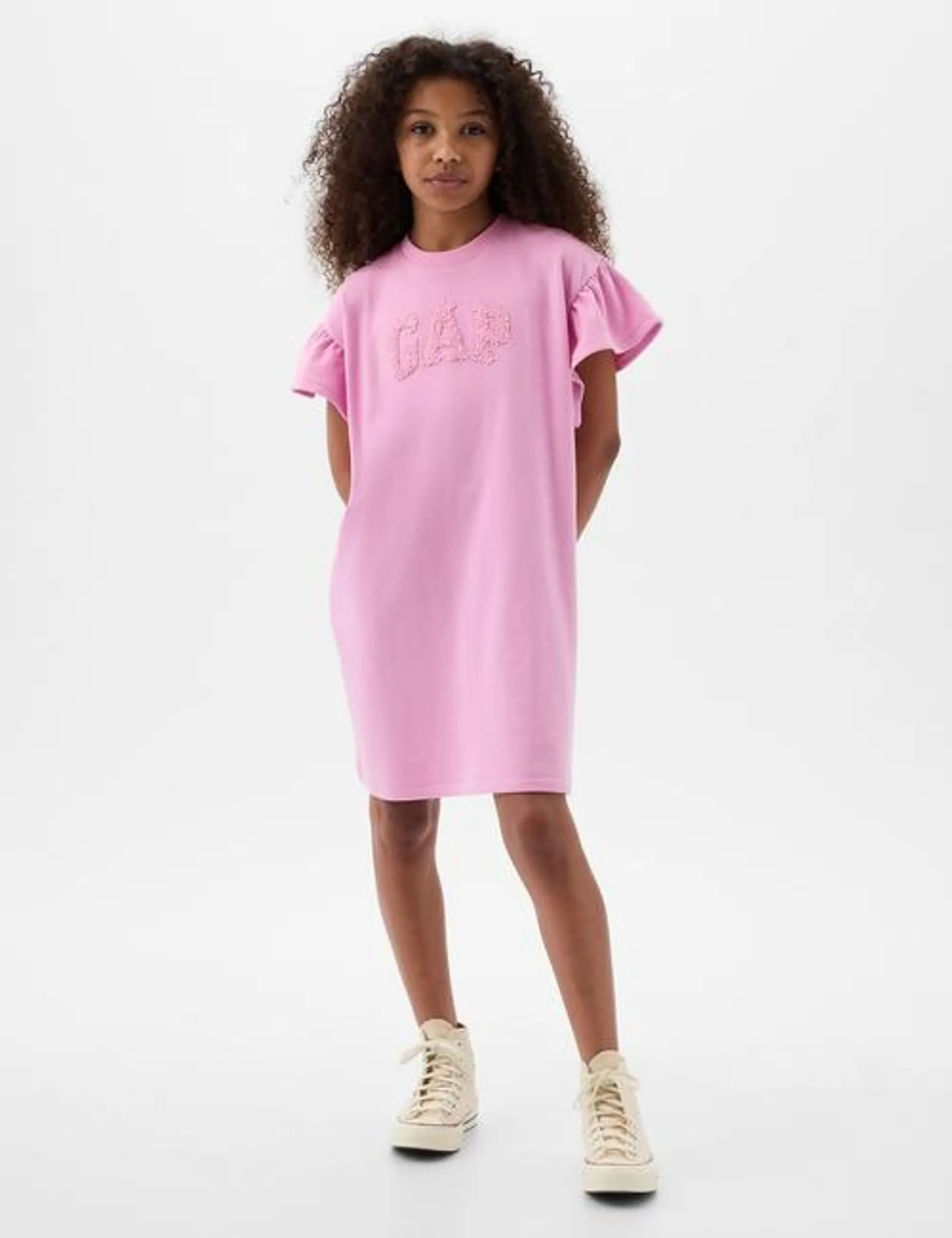 Kids Gap Arch Logo Sweatshirt Dress