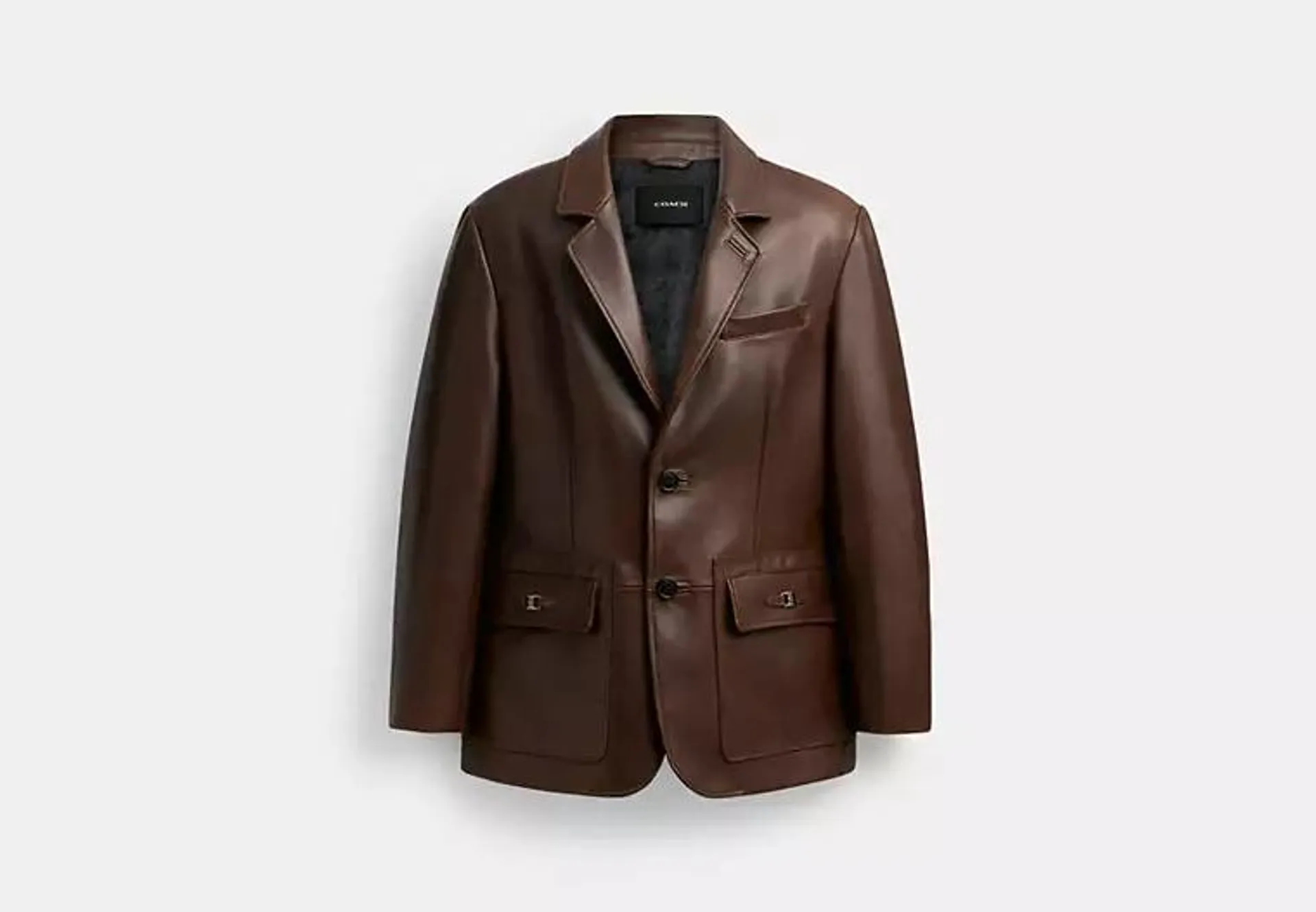 Heritage C Leather Blazer