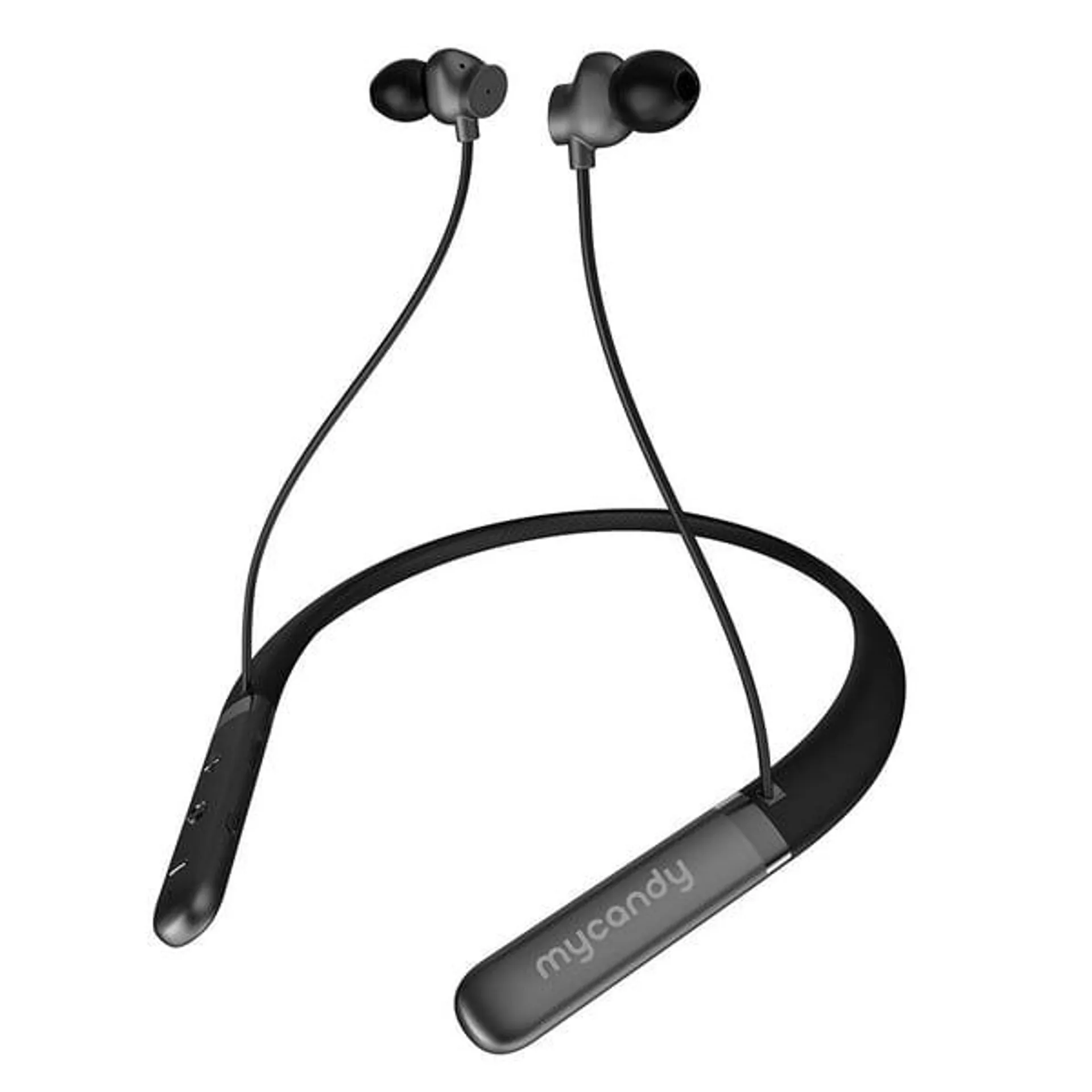 Mycandy ACMYCNBHS150BLK Wireless In Ear Neckband ANC Headset Black