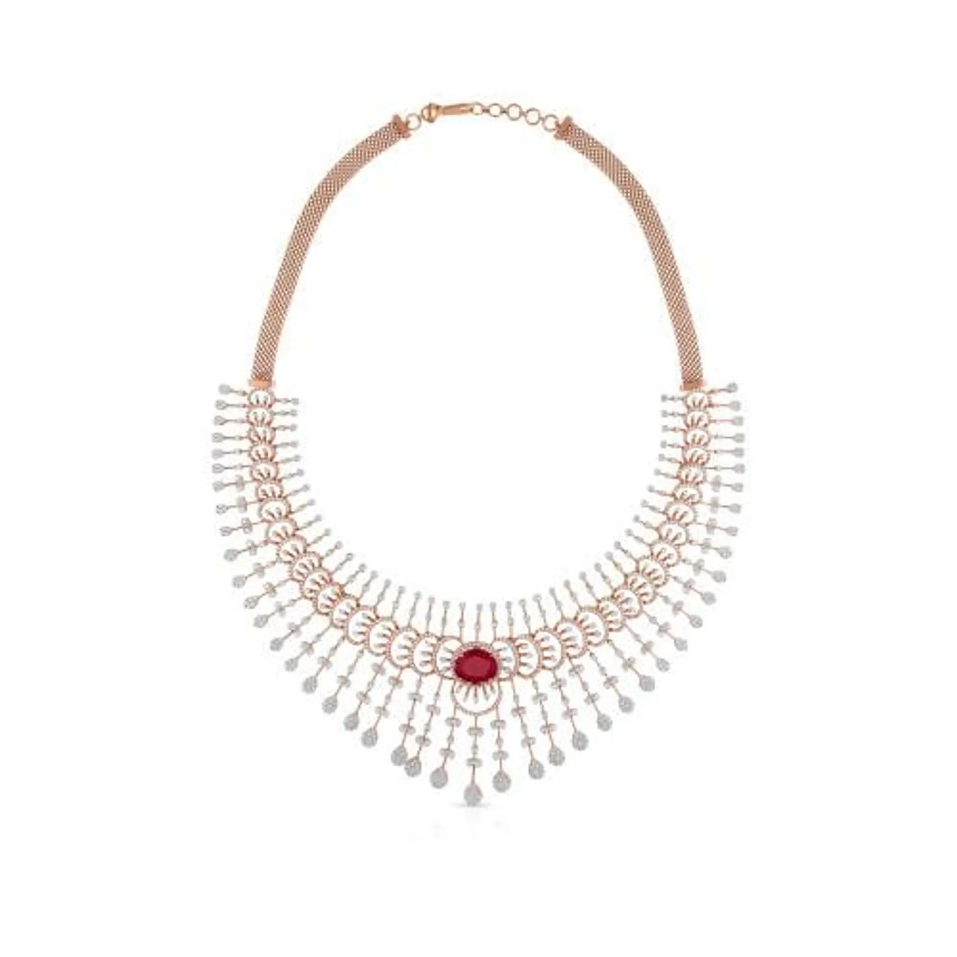 Mine Diamond Necklace NKGEN15889