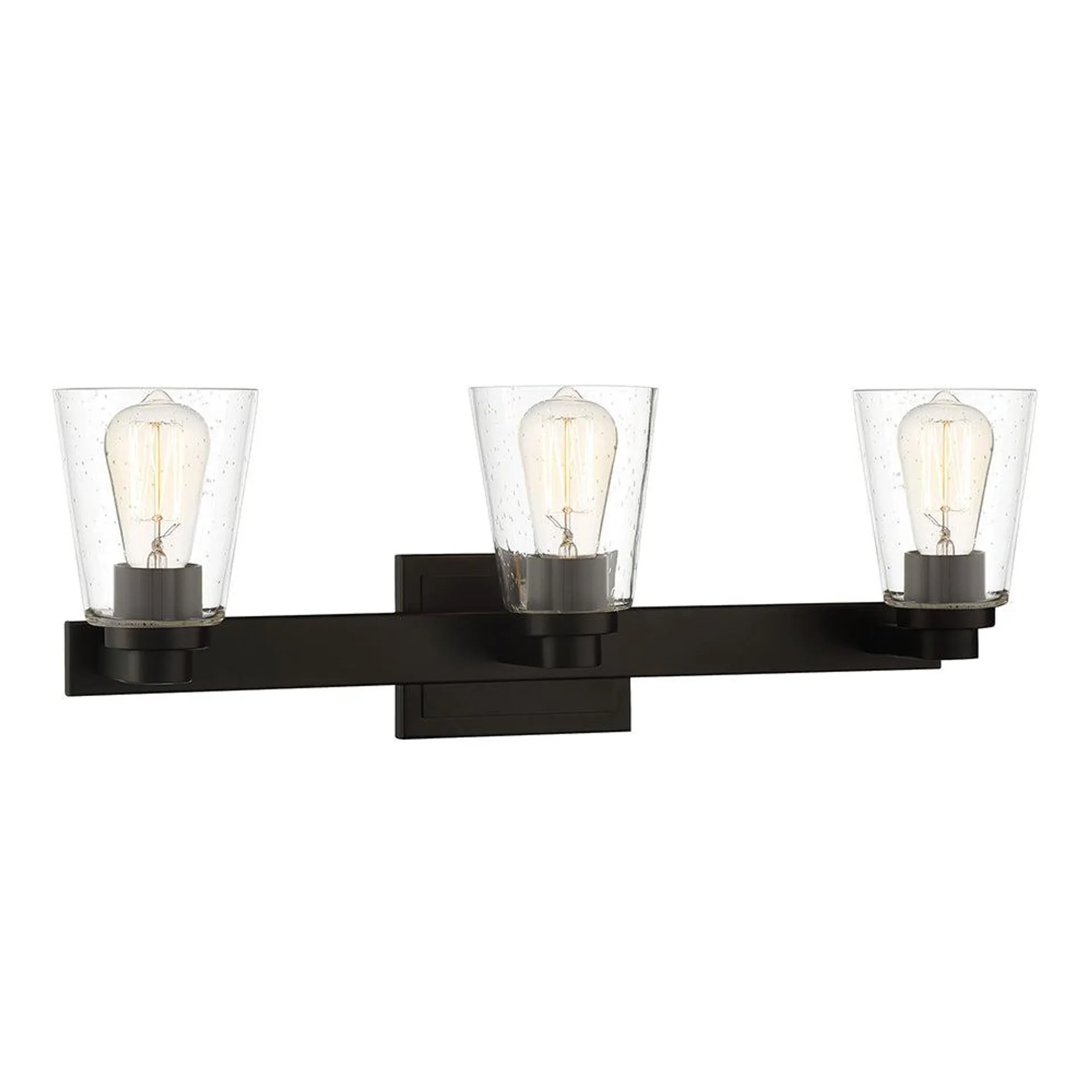 Arden 3 Light Vanity - Black