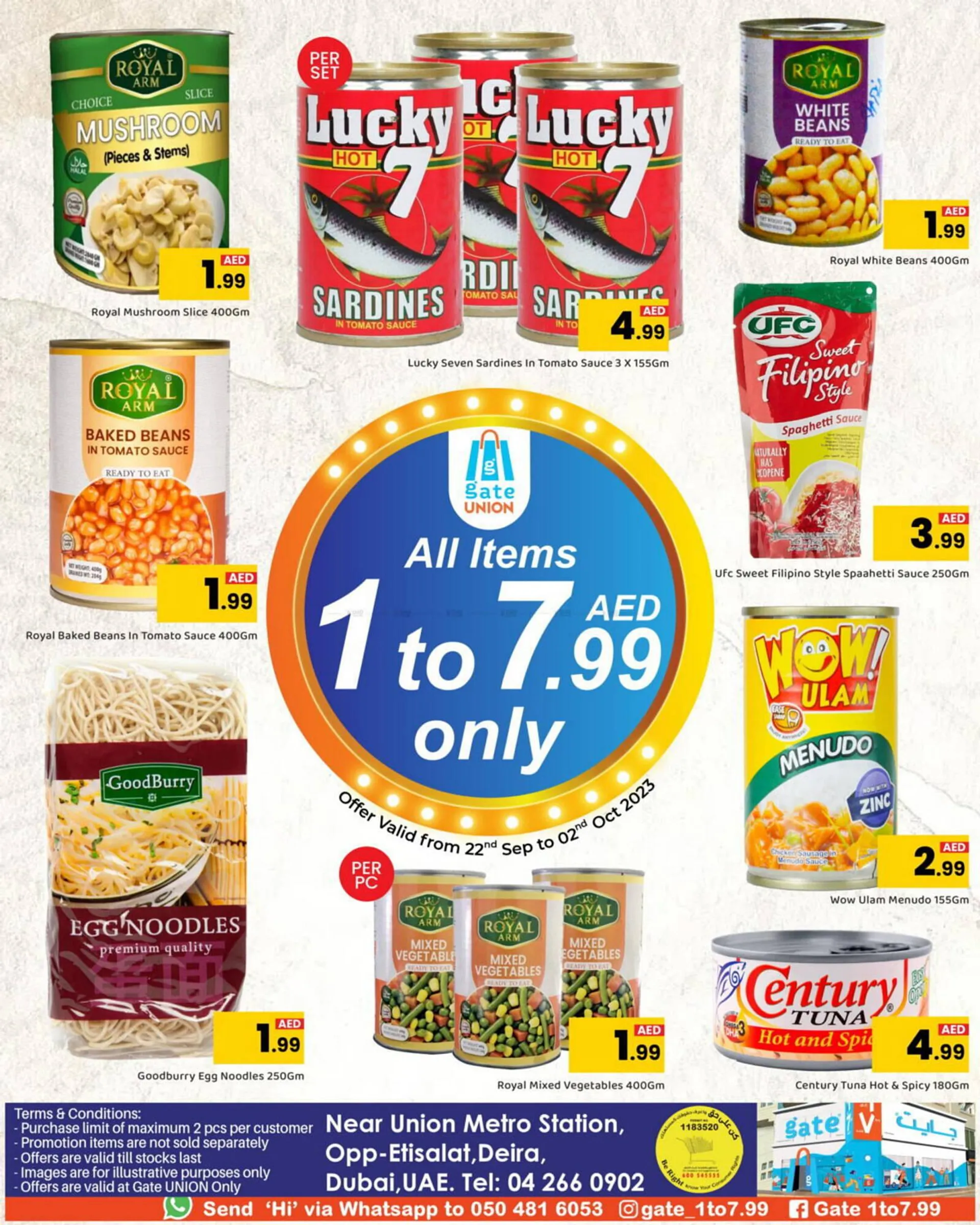 GATE catalogue from 22 September to 2 October 2023 - Offers page 1