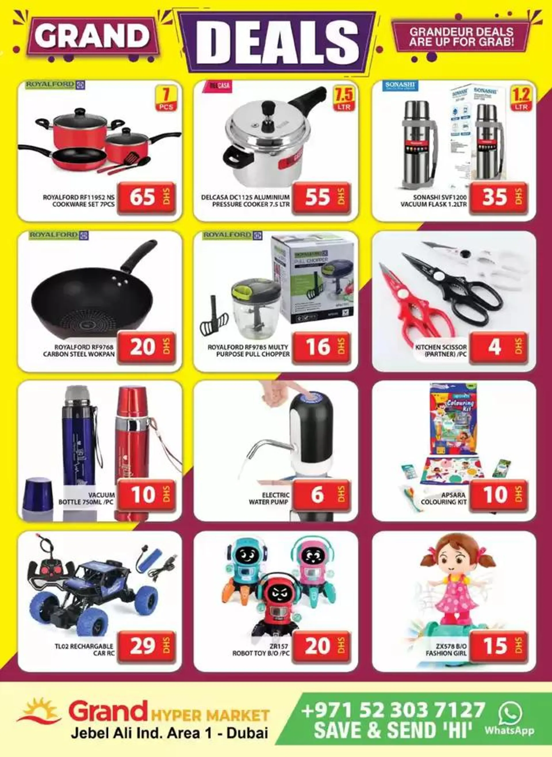 Midweek Deals - Grand Hypermarket Jebel Ali from 3 February to 6 February 2025 - Offers page 6