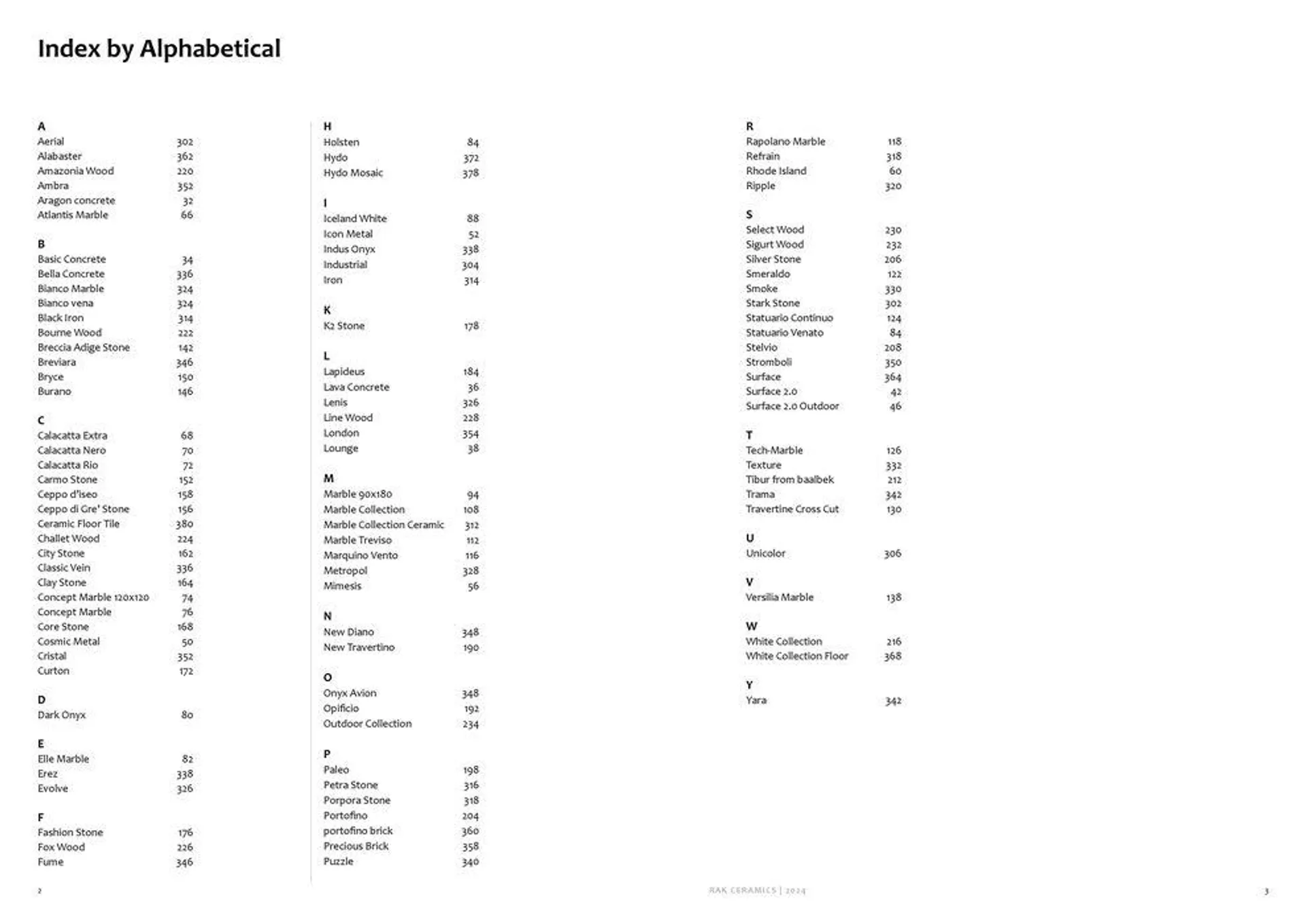 Surfaces Porcelain and Ceramics 2024 from 2 February to 31 December 2024 - Offers page 3