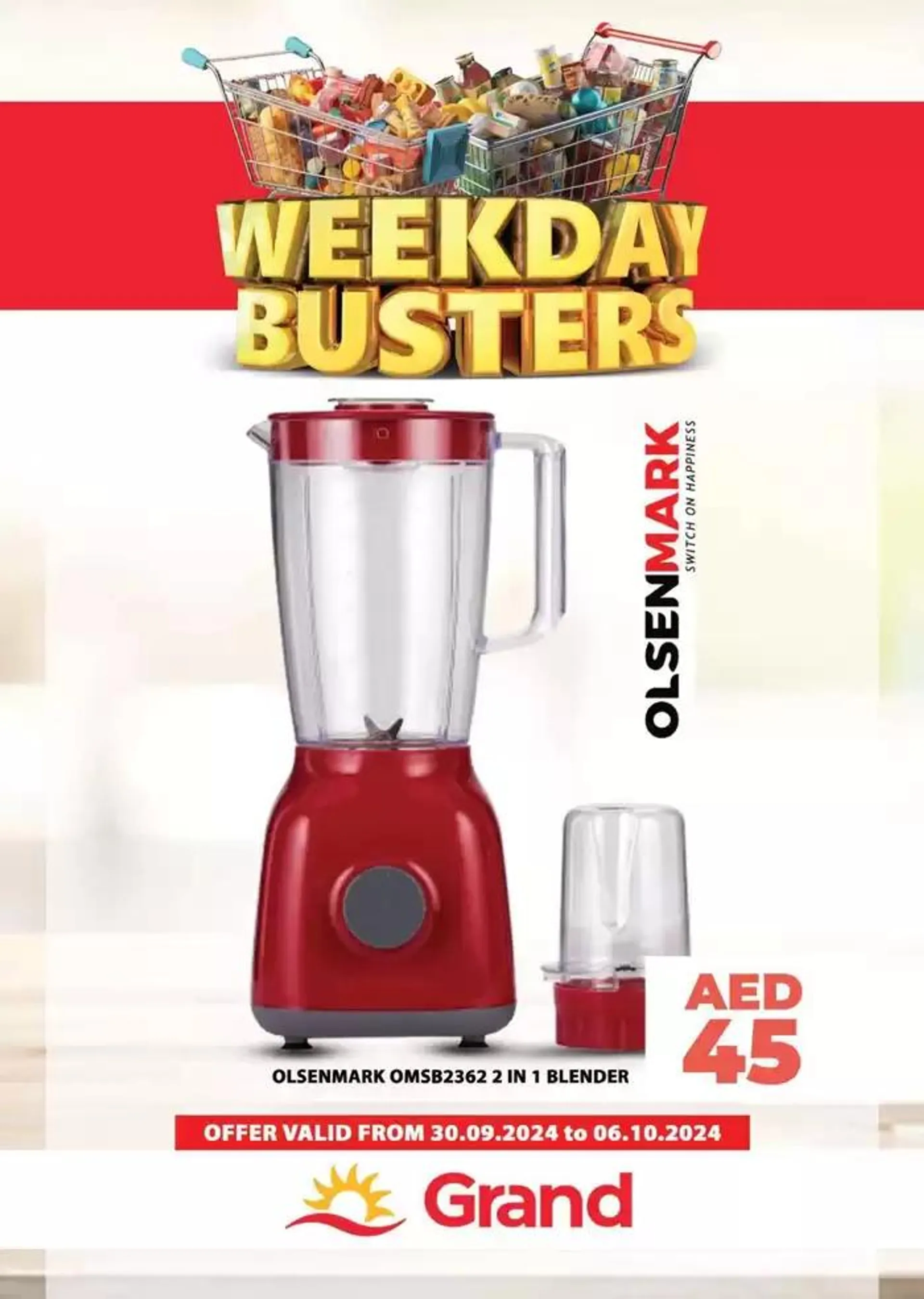 Weekday Busters from 30 September to 6 October 2024 - Offers page 10