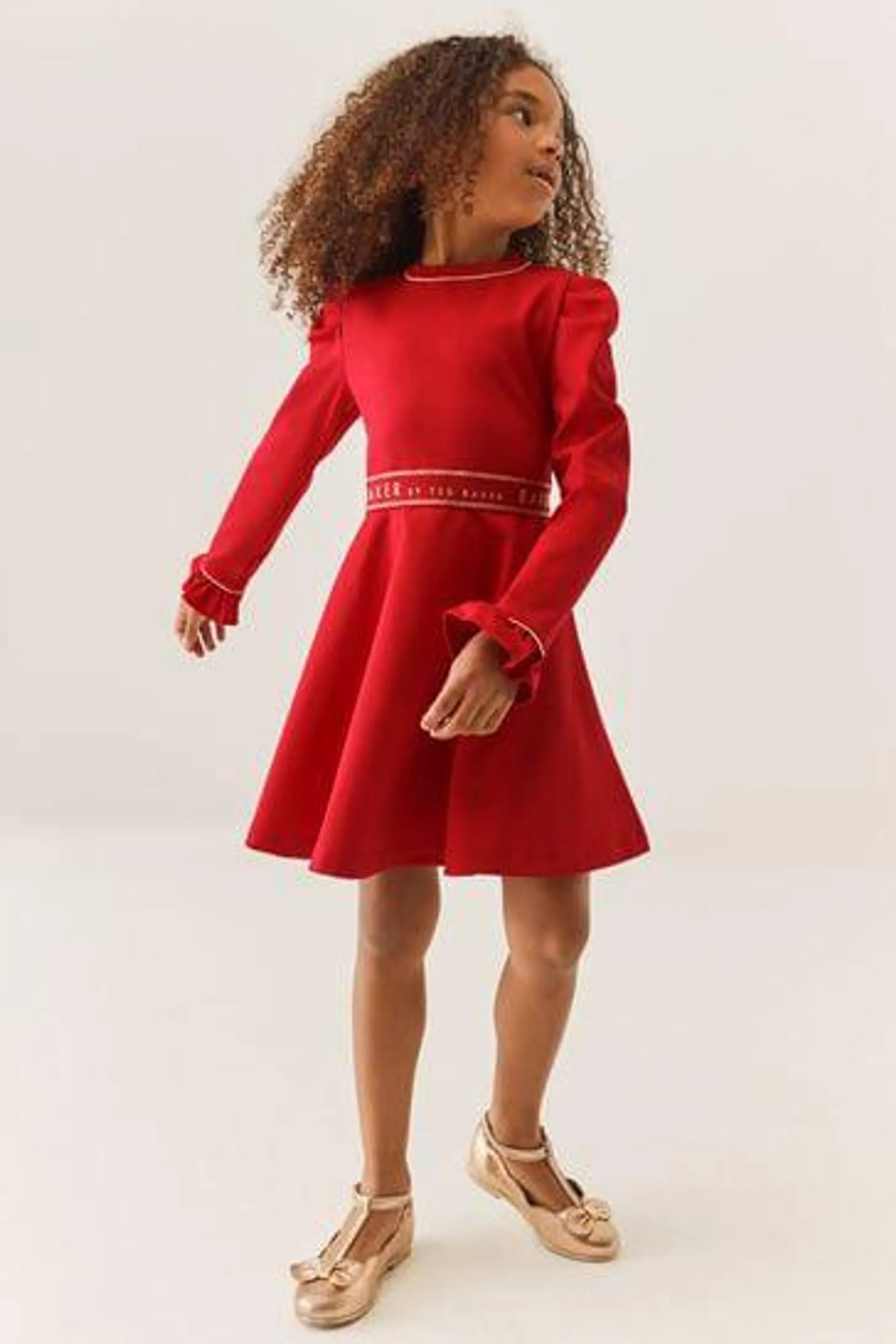 Baker by Ted Baker Red Ponte Dress