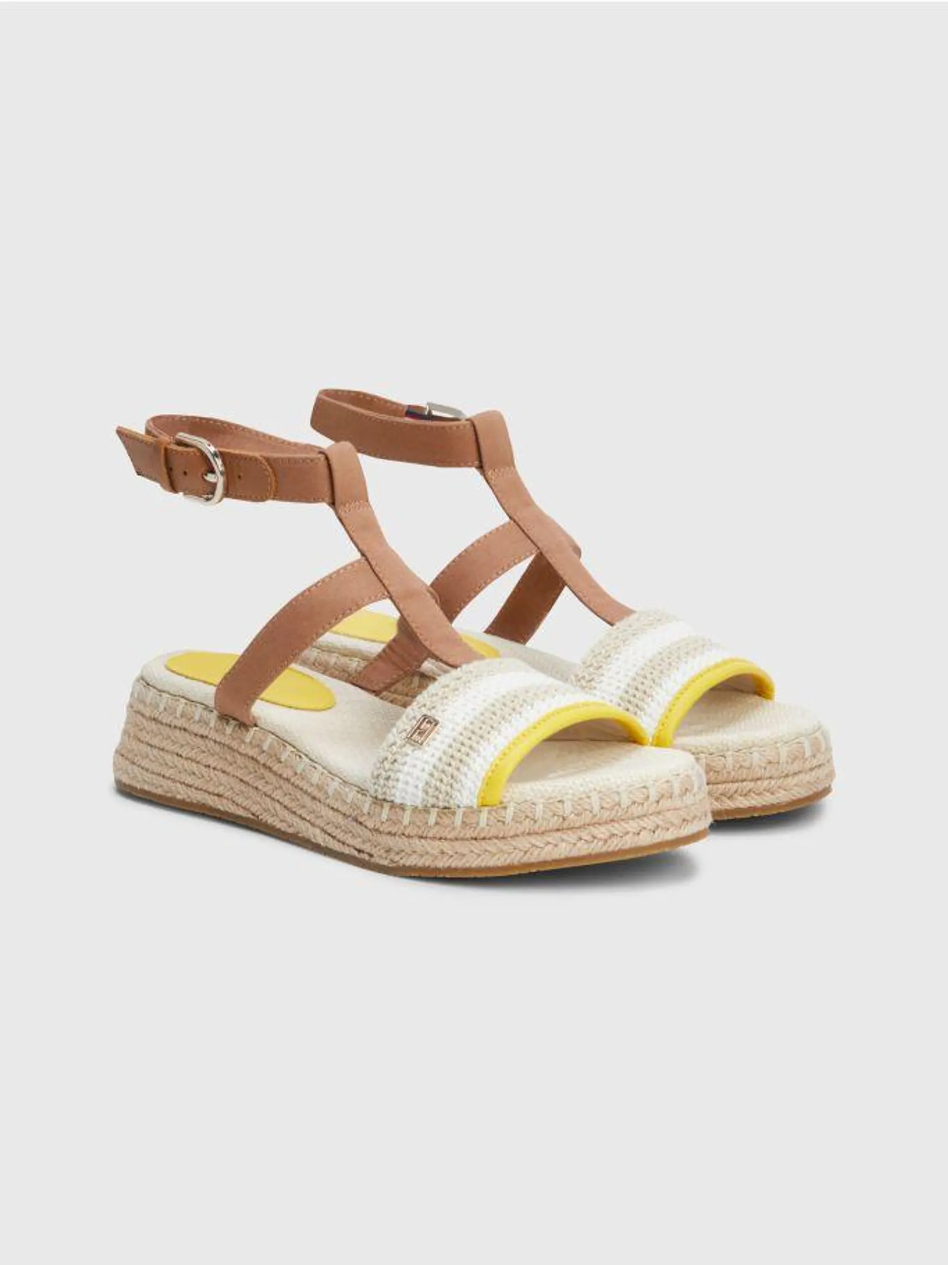 Crochet Platform Espadrille Sandals