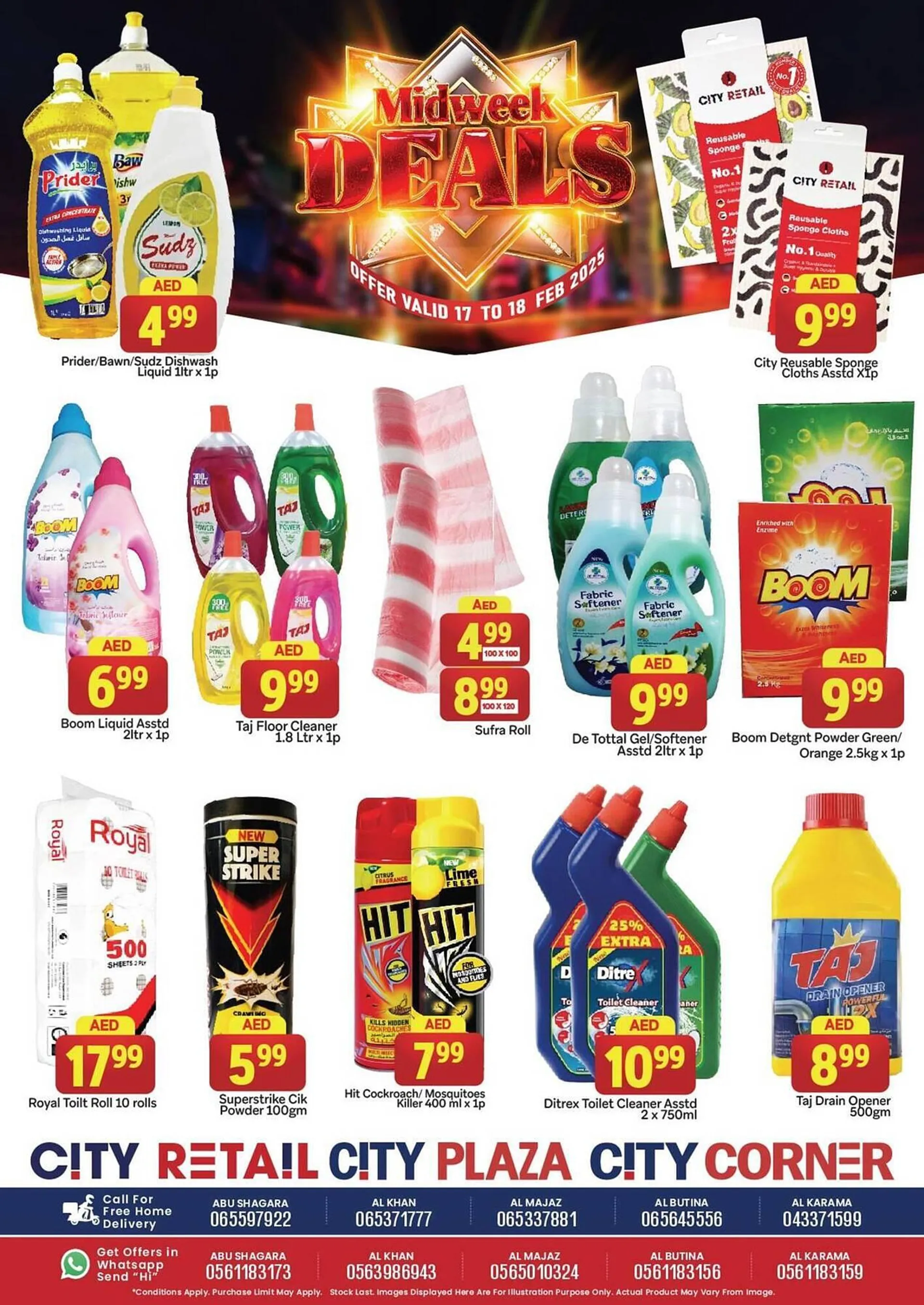 City Retail Supermarket catalogue from 17 February to 18 February 2025 - Offers page 13