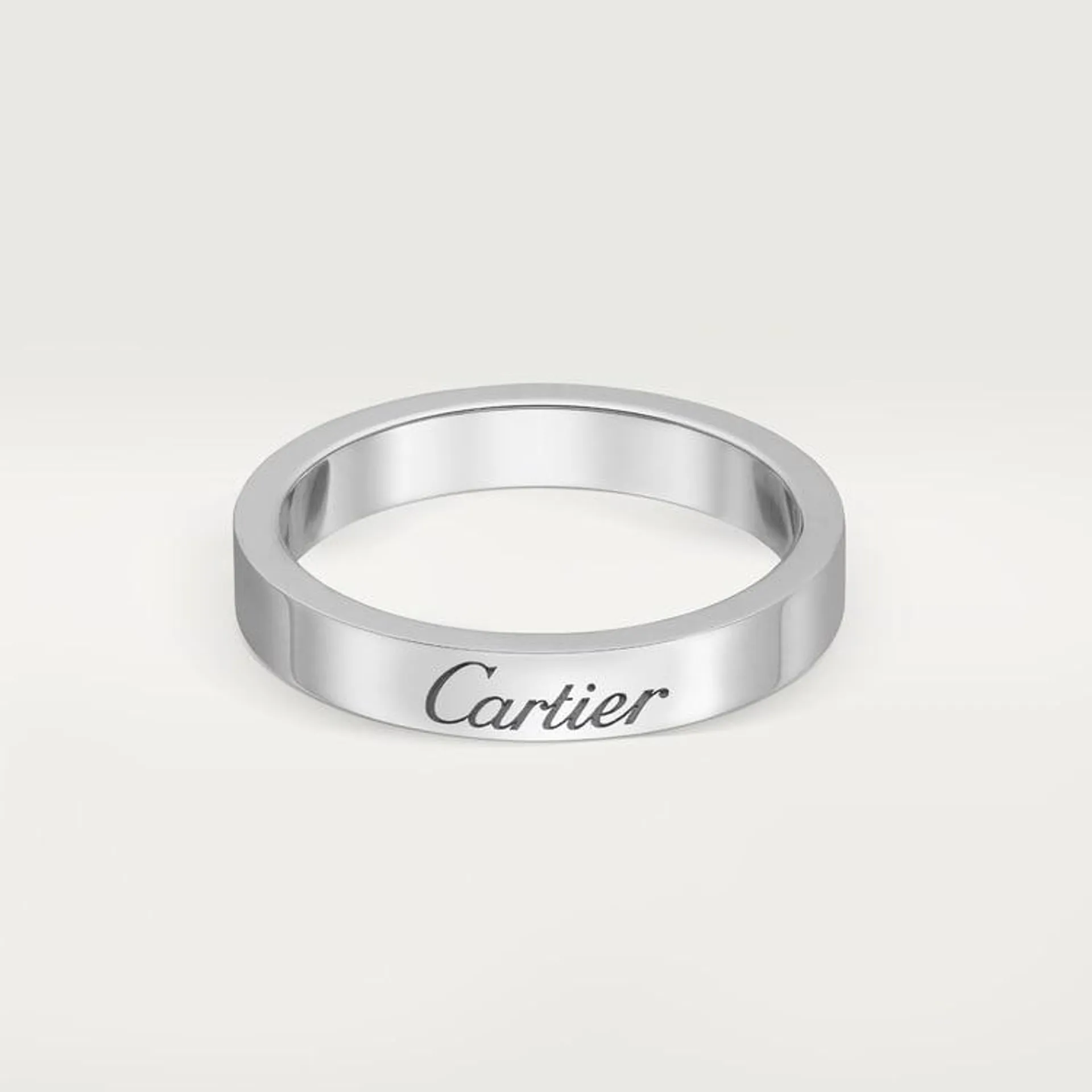 C de Cartier wedding band