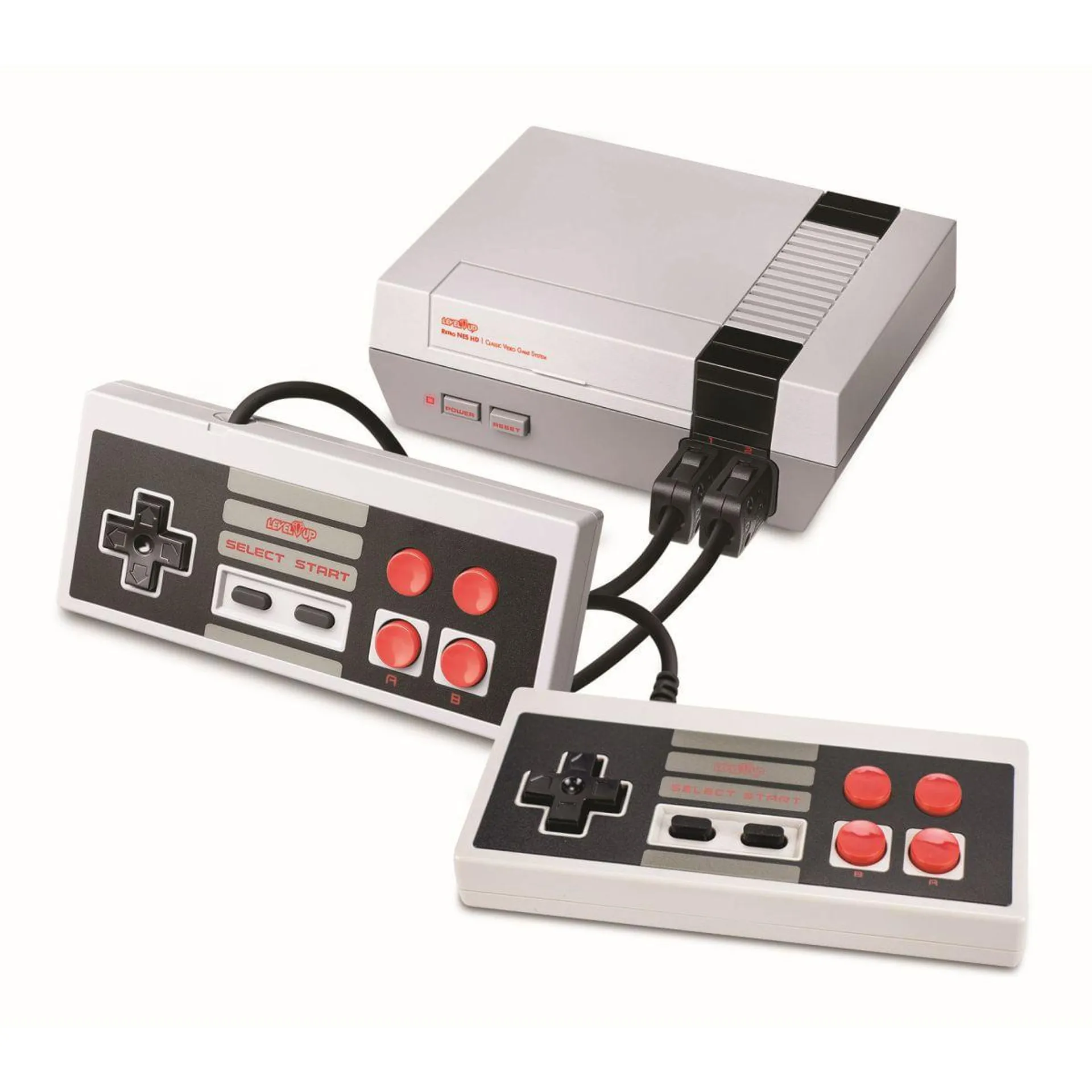 Retro LEVEL UP Nes Av-Hdmi 8 Bits 500 Juegos Incluidos