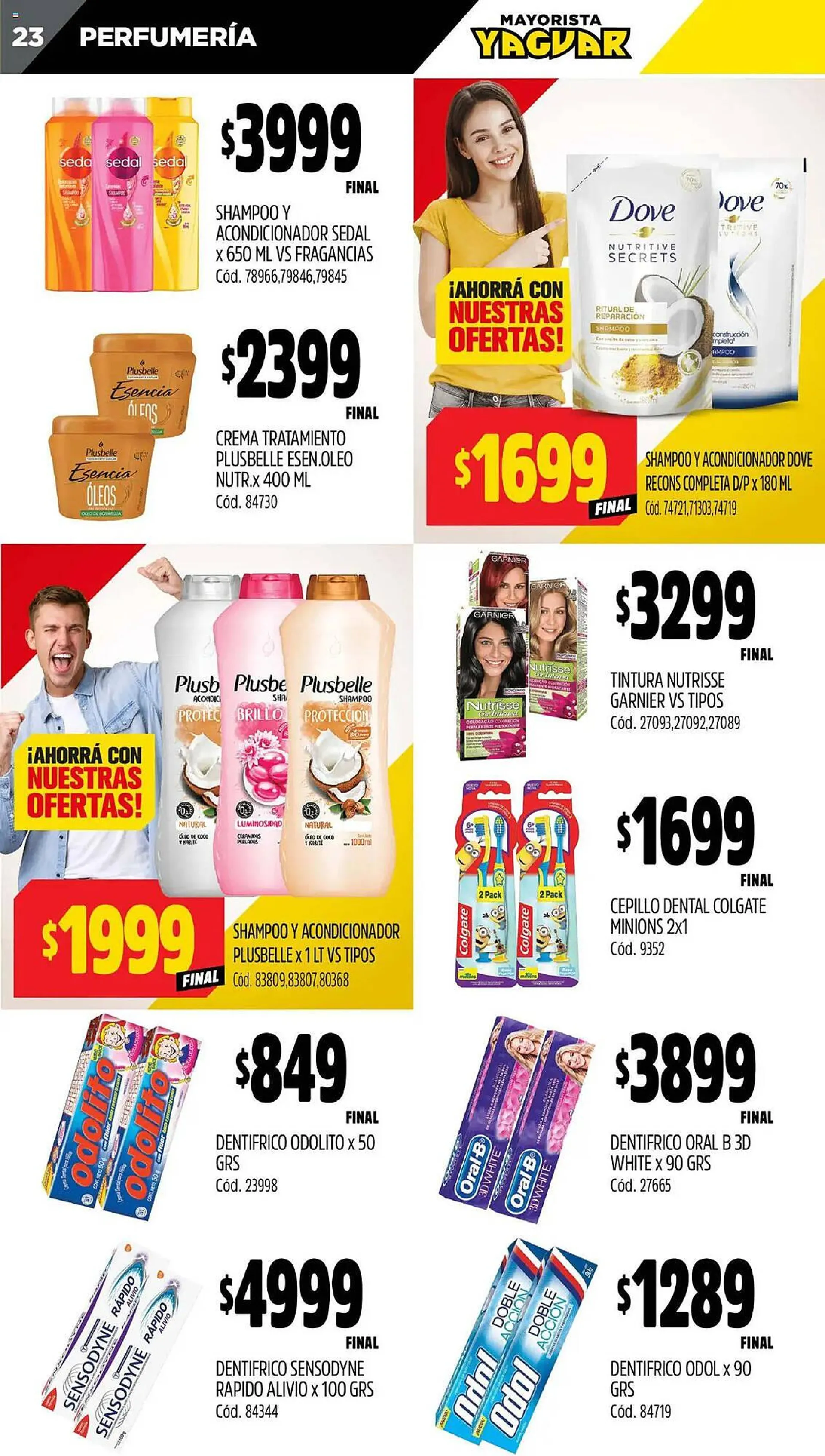 Ofertas de Catálogo Supermercados Yaguar 25 de noviembre al 1 de diciembre 2024 - Página 54 del catálogo