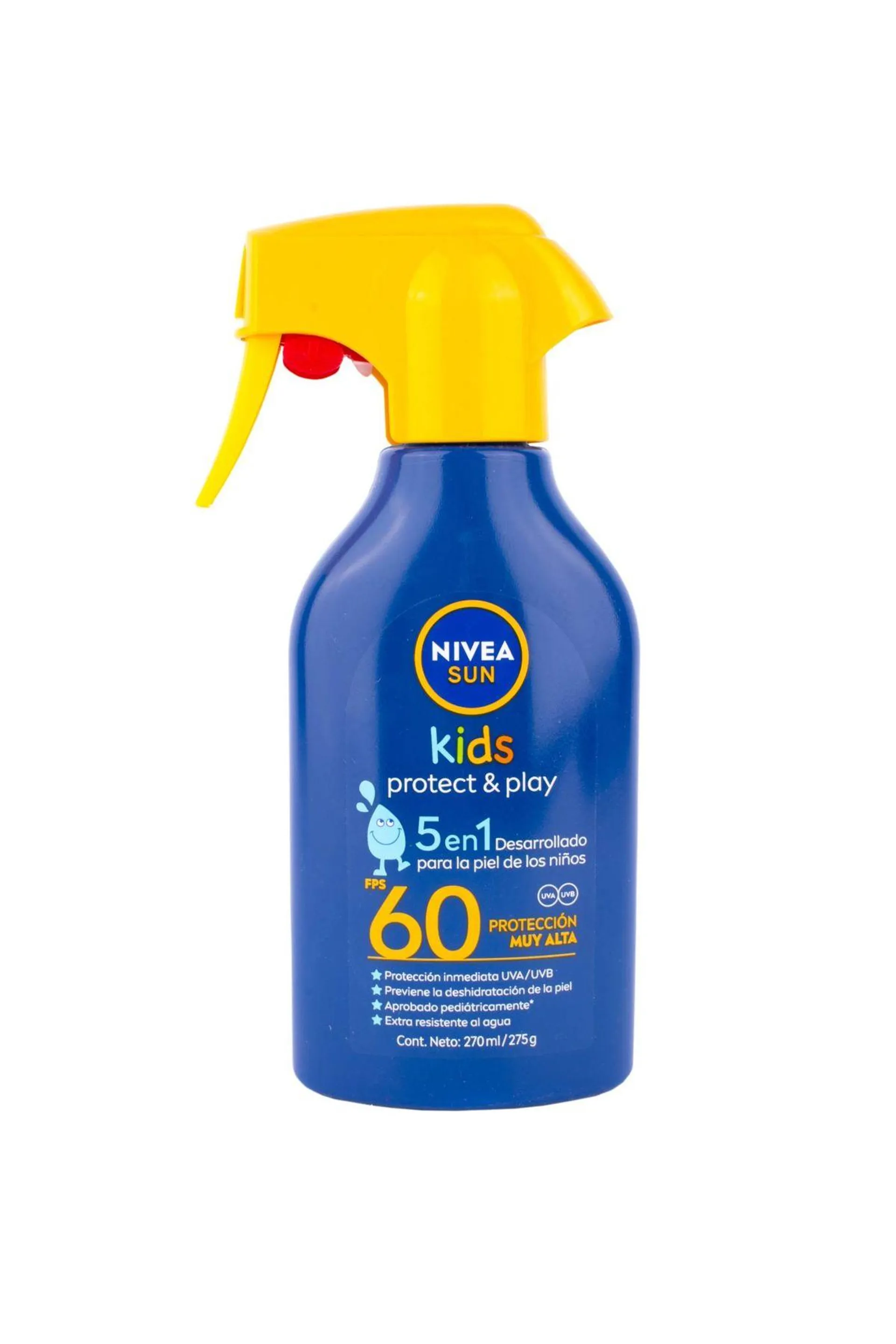 Protector Solar Nivea Sun FPS 60 Spray Kids 270ml