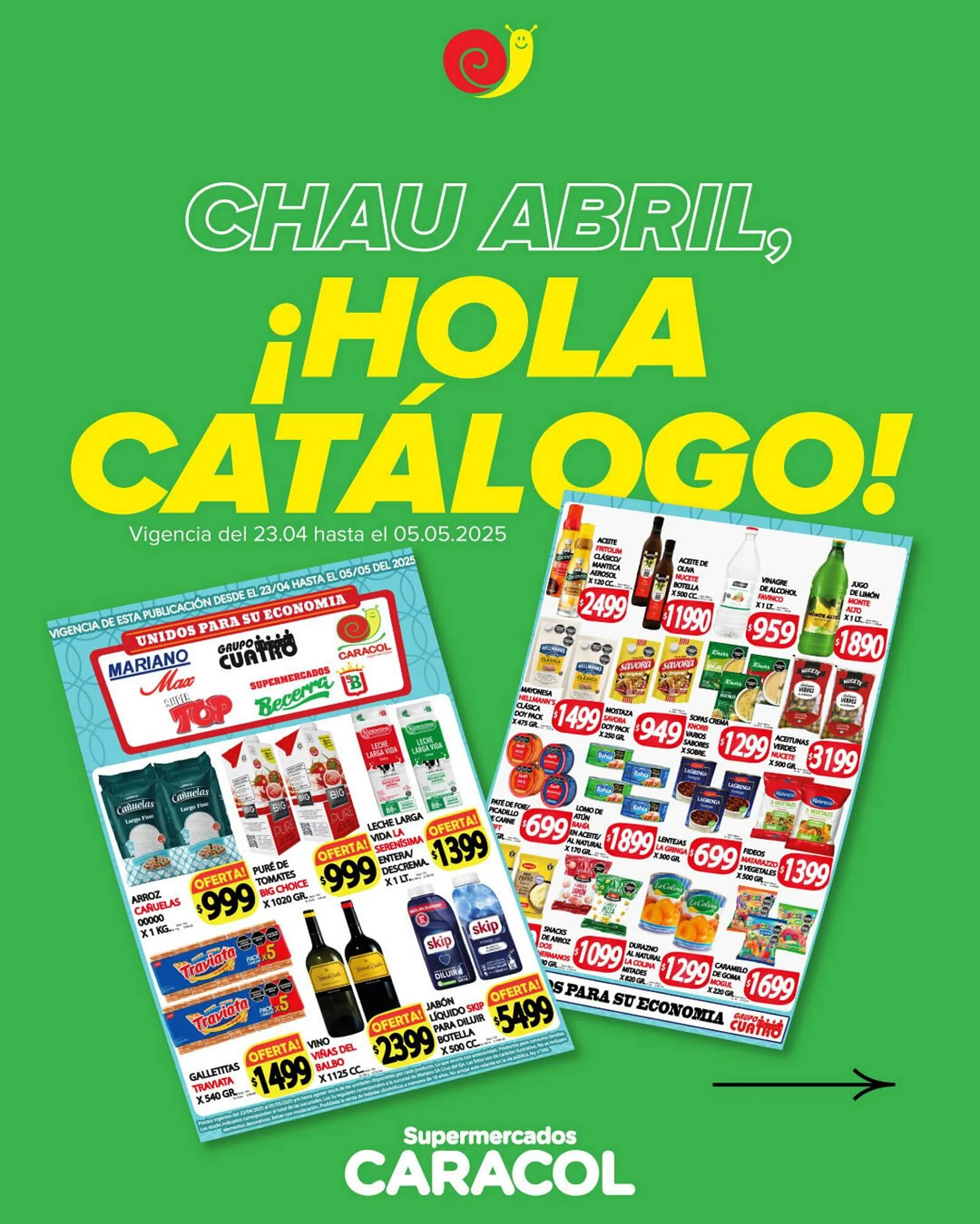 Catálogo Supermercados Caracol - 1