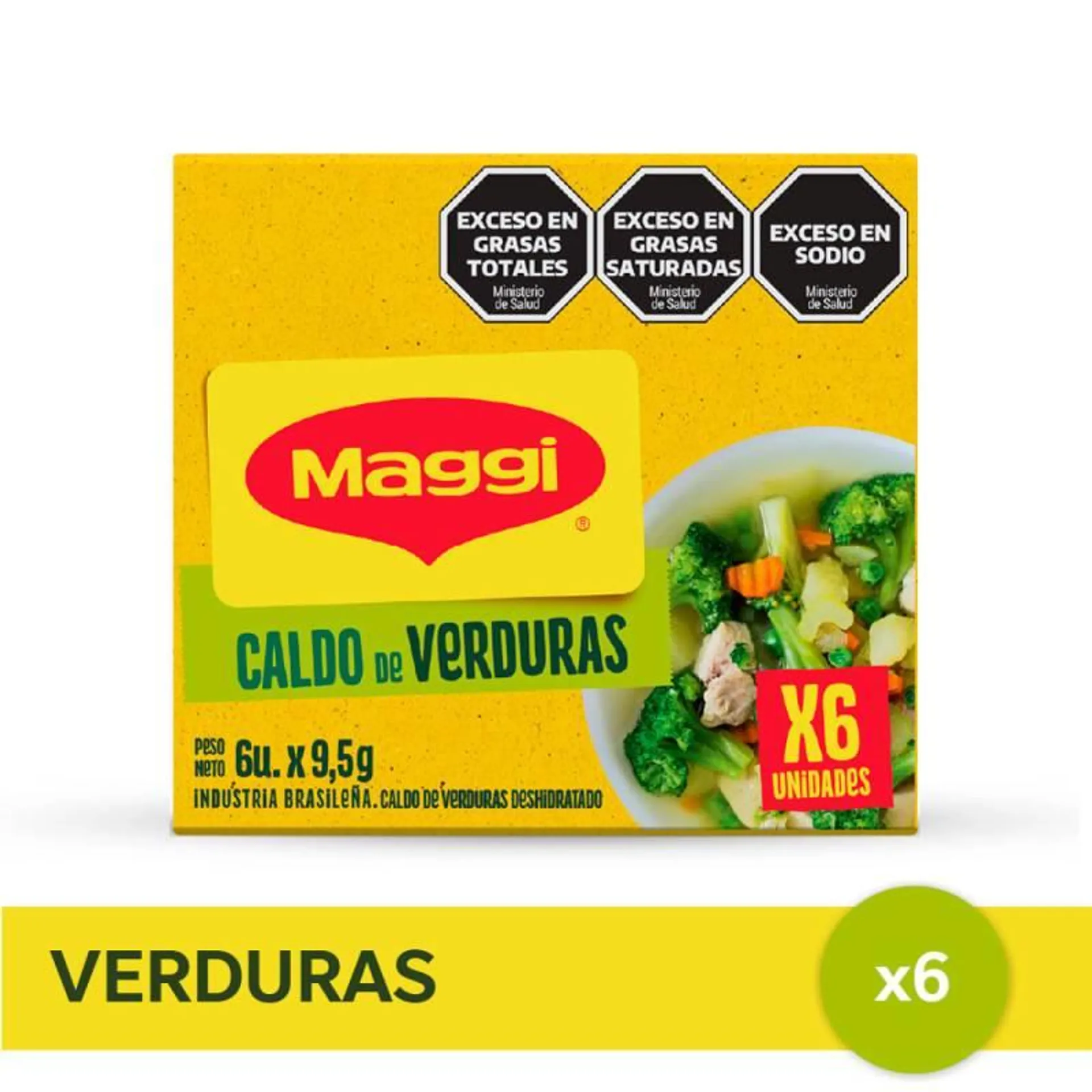 Caldo de Verdura x 6u.