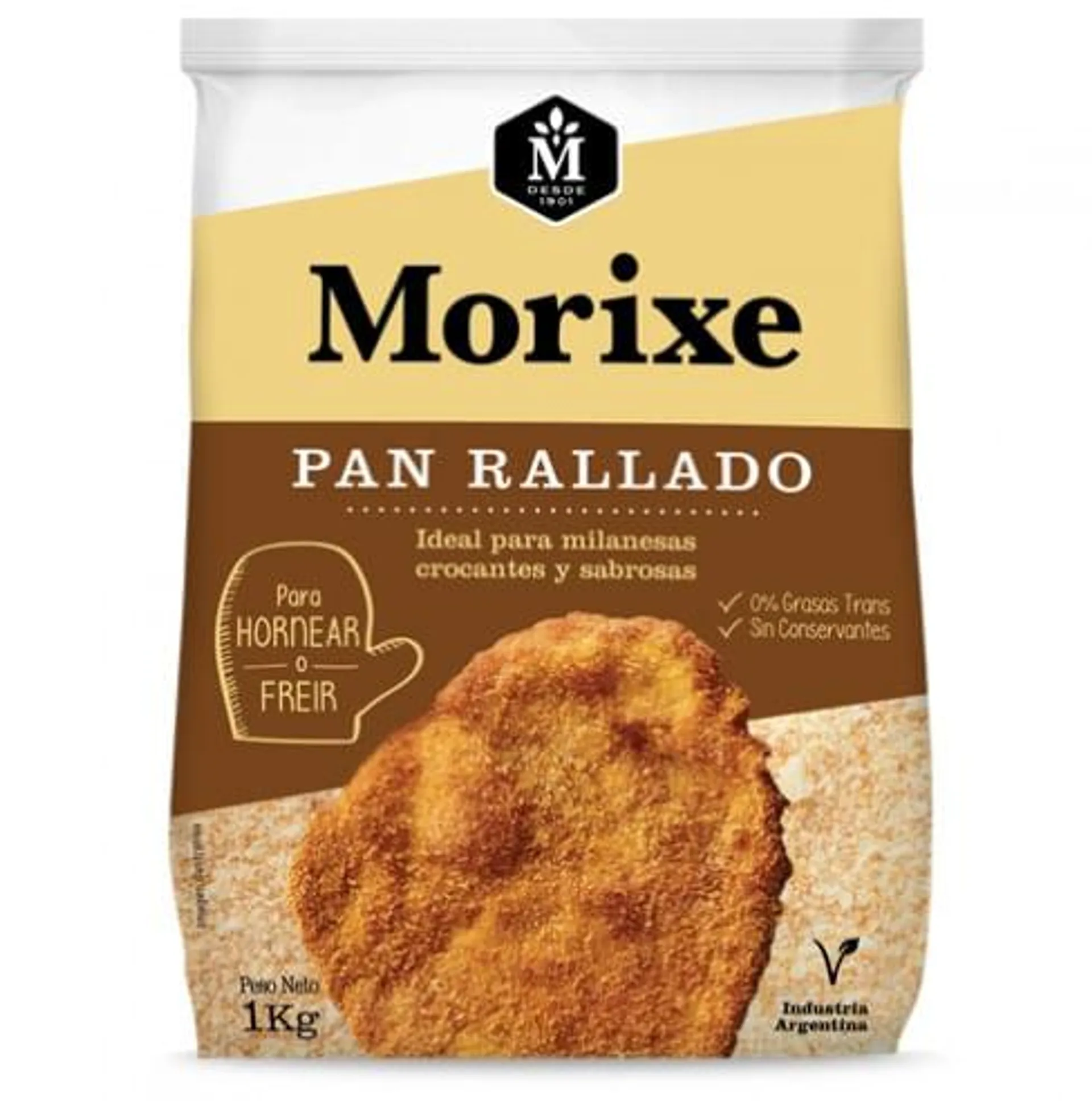 Pan Rallado Morixe 1 Kg.