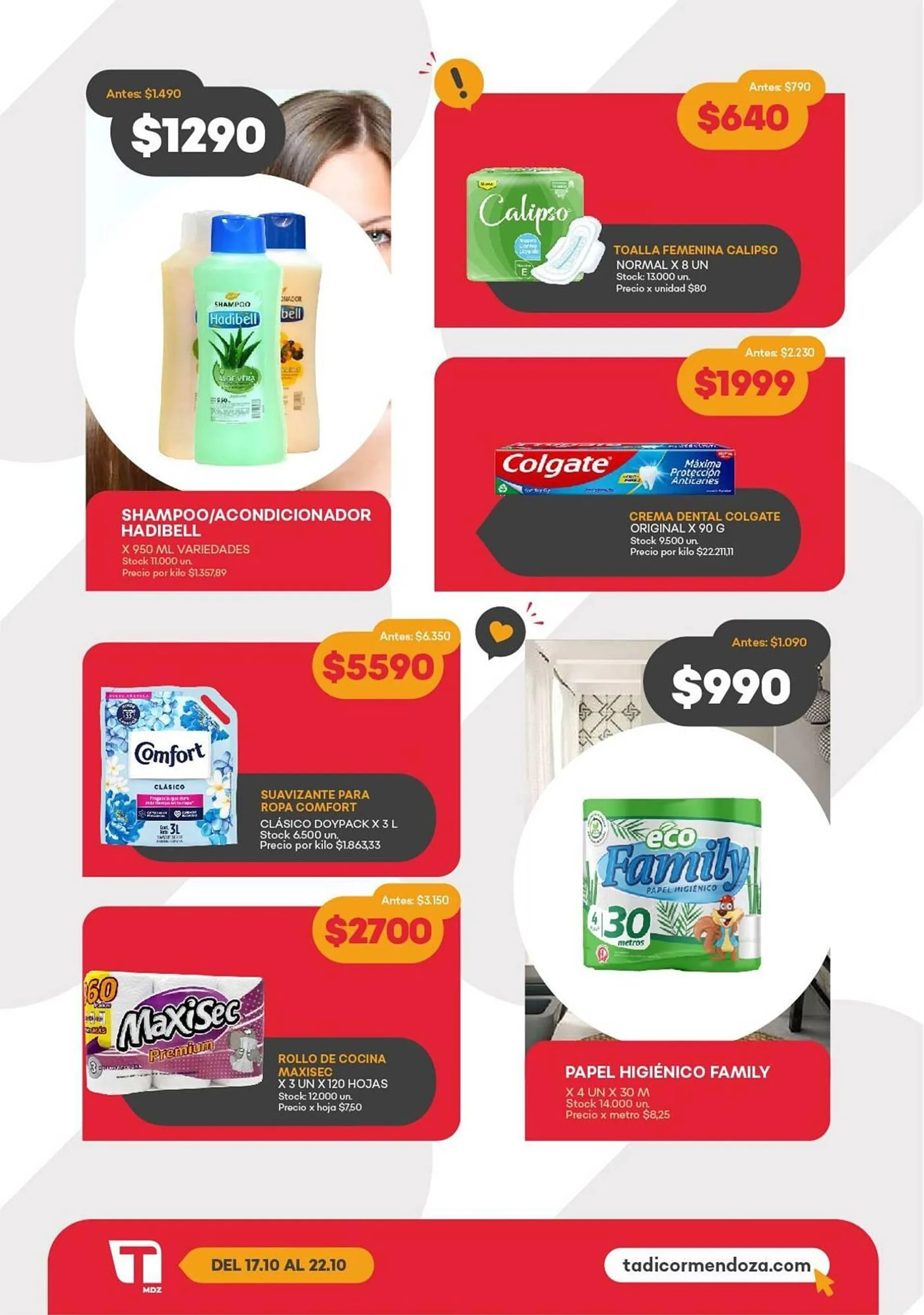 Ofertas de Catálogo Supermercados Tadicor 17 de octubre al 31 de octubre 2024 - Página 6 del catálogo