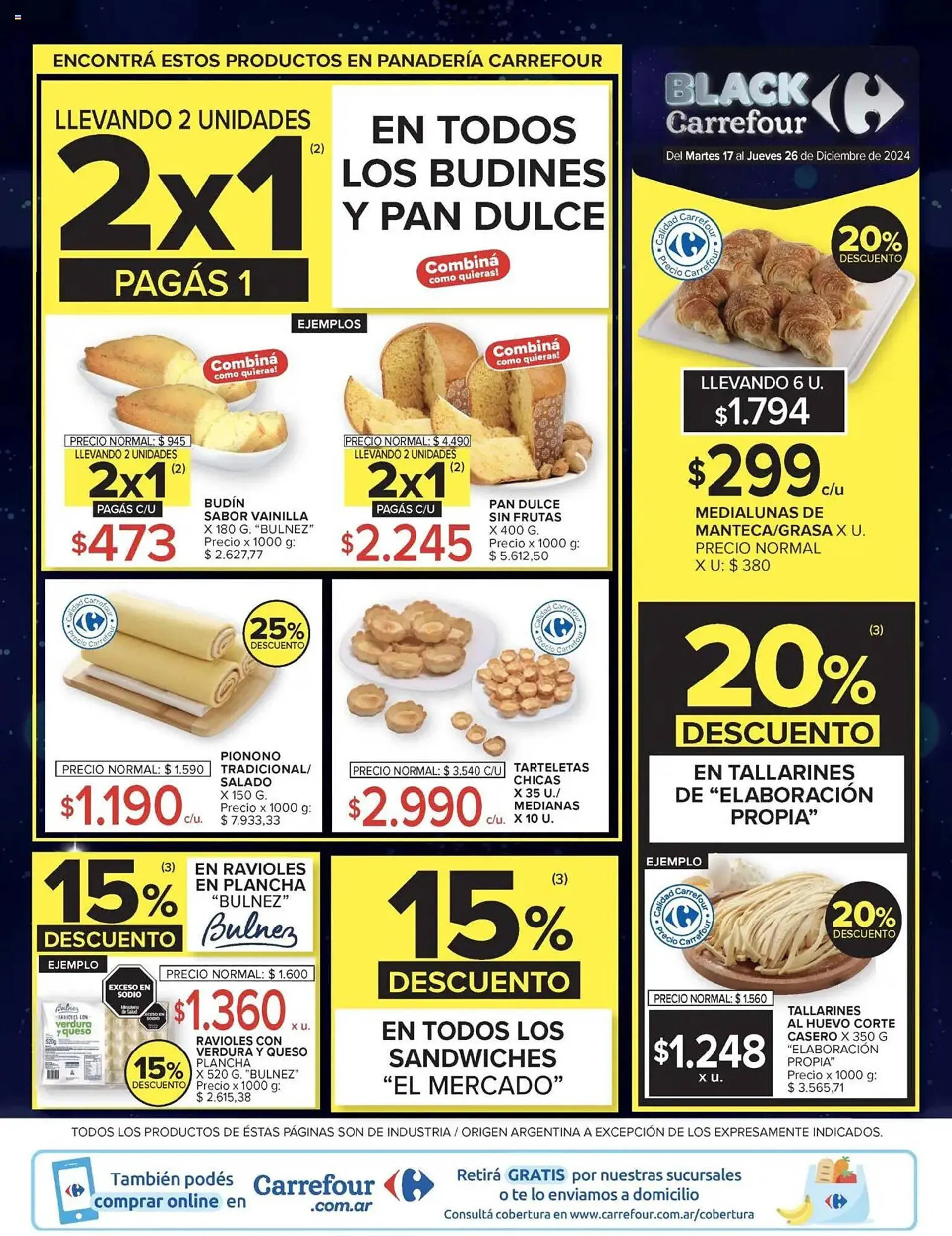 Ofertas de Catálogo Carrefour Market 17 de diciembre al 26 de diciembre 2024 - Página 16 del catálogo