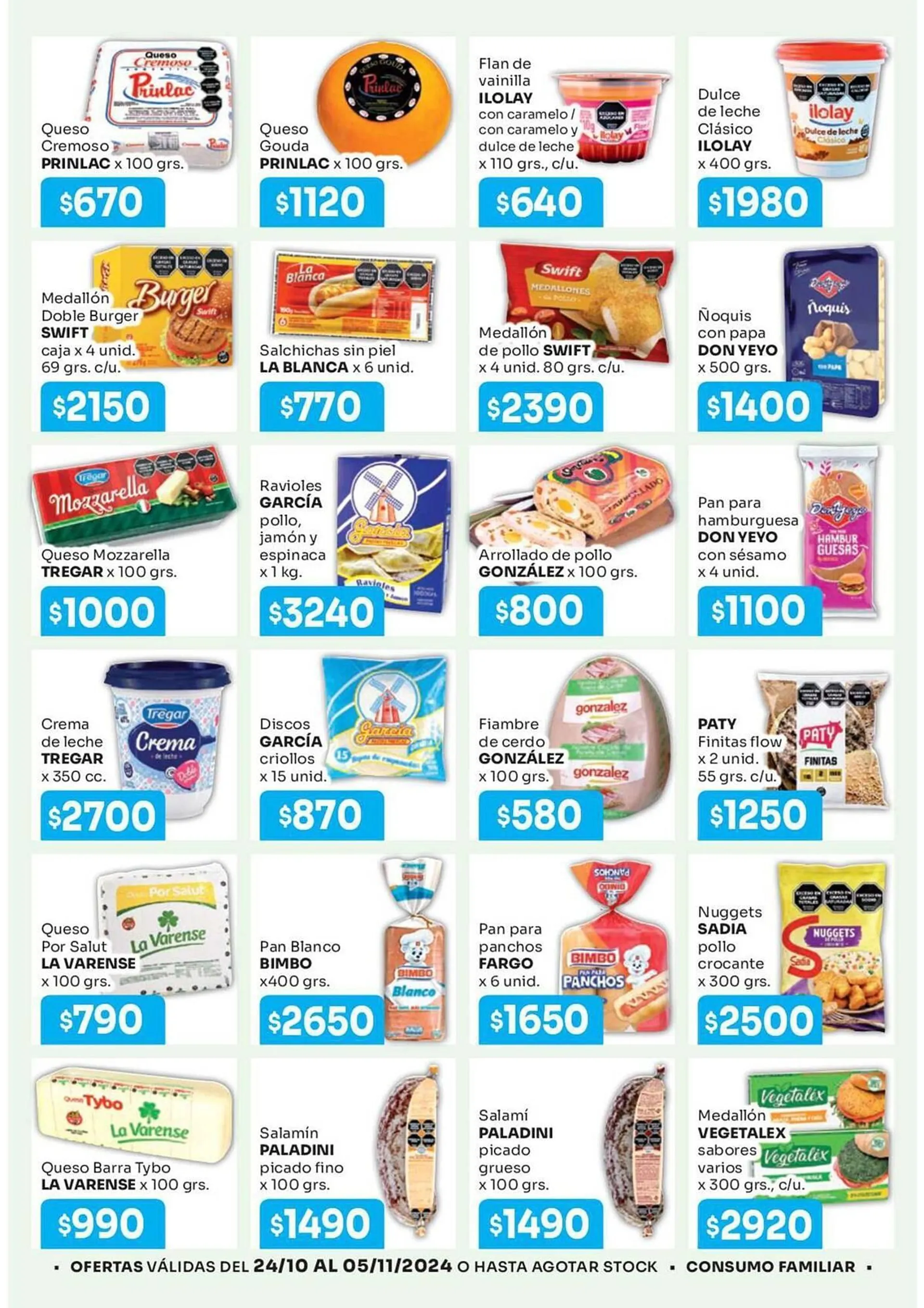 Ofertas de Catálogo Unico Supermercados 24 de octubre al 5 de noviembre 2024 - Página 9 del catálogo