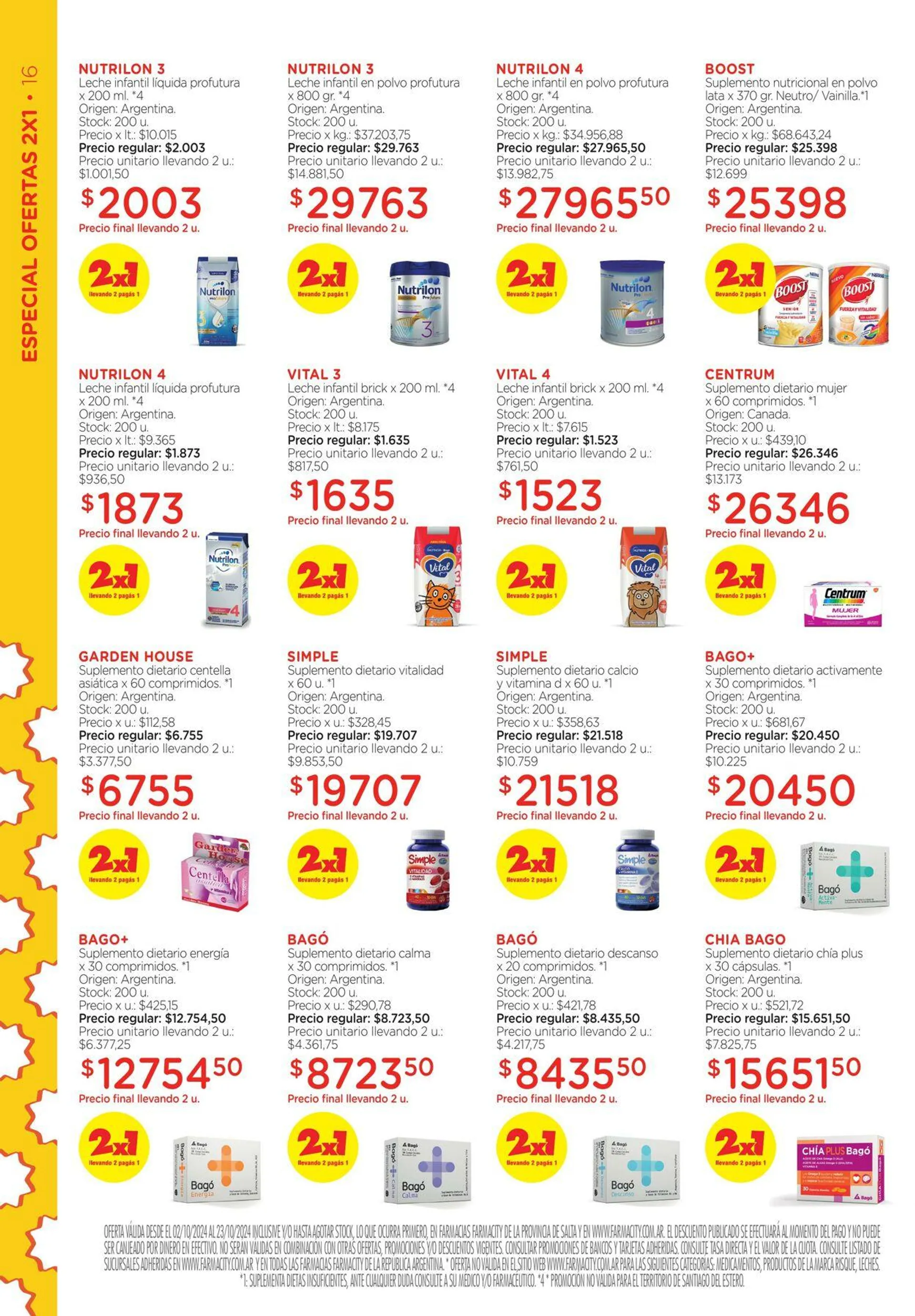 Ofertas de Farmacity 1 de octubre al 31 de octubre 2024 - Página 16 del catálogo