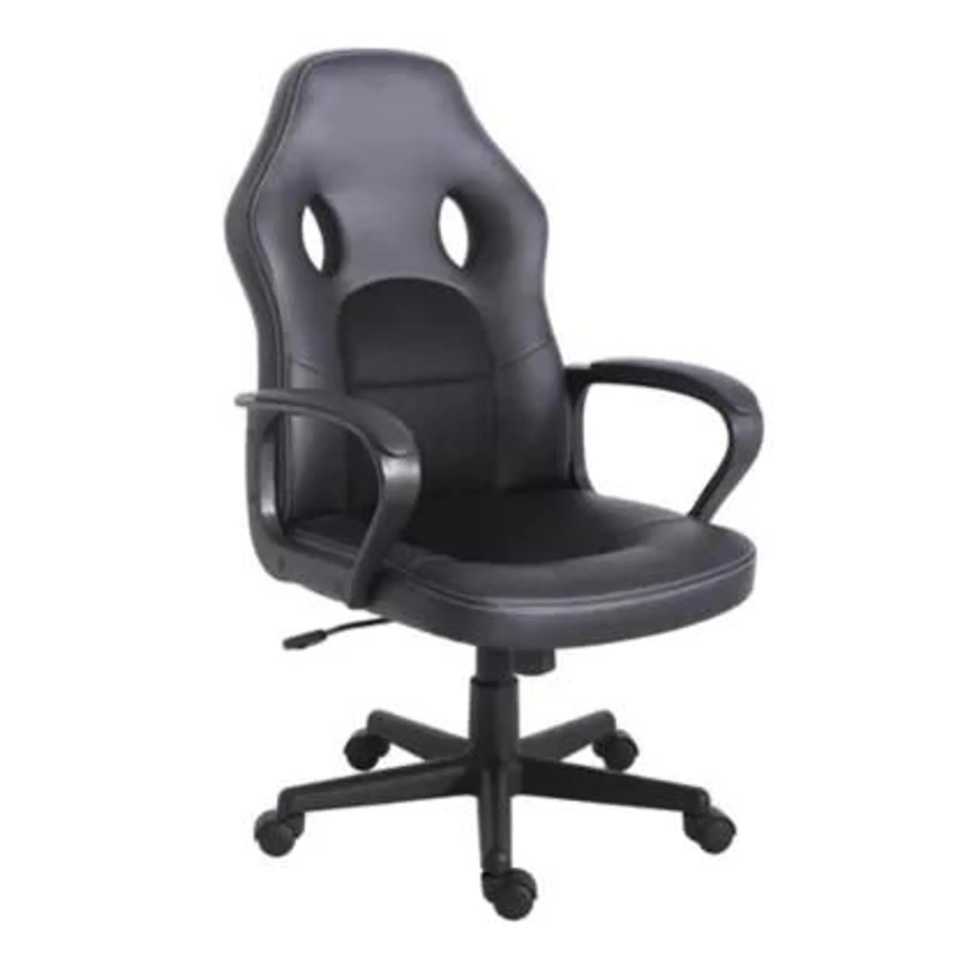 Silla gamer malla negra regulable