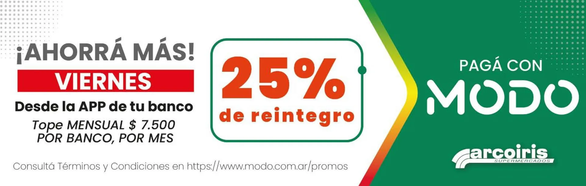 Ofertas de Catálogo Arcoiris Supermercados 7 de mayo al 13 de mayo 2025 - Página 1 del catálogo