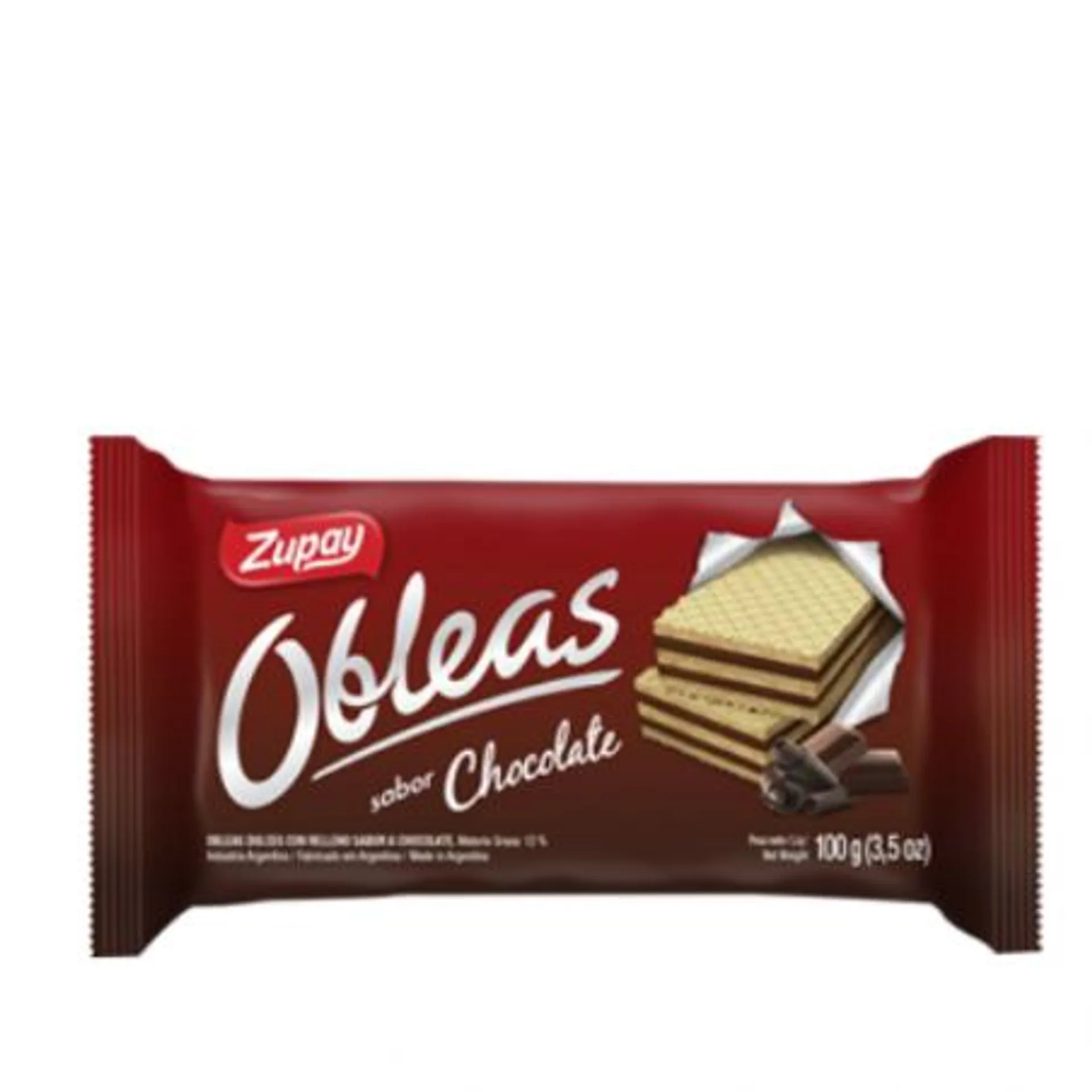 OBLEAS ZUPAY CHOCOLATE 100 GRS