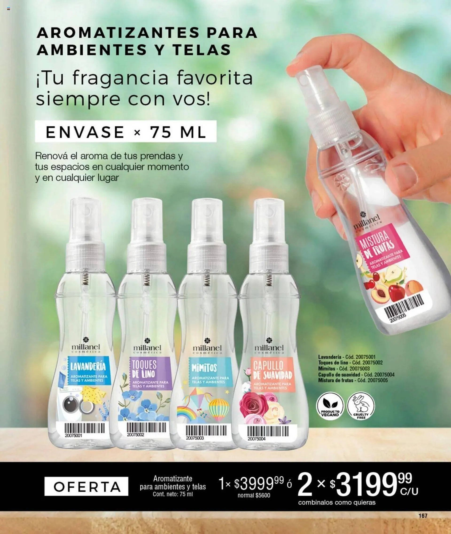 Ofertas de Catálogo Millanel Cosmética 23 de septiembre al 20 de octubre 2024 - Página 167 del catálogo