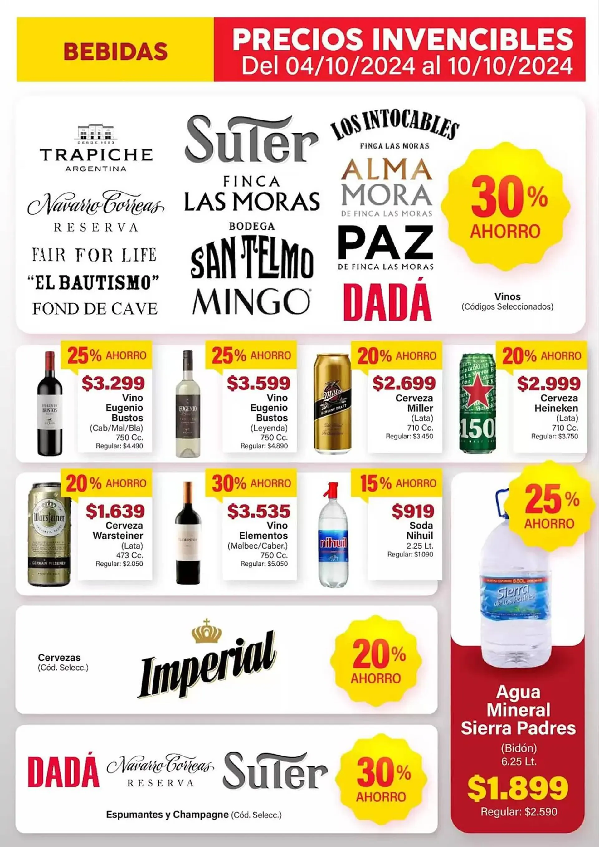 Ofertas de Catálogo Supermercados Aiello 7 de octubre al 21 de octubre 2024 - Página 3 del catálogo