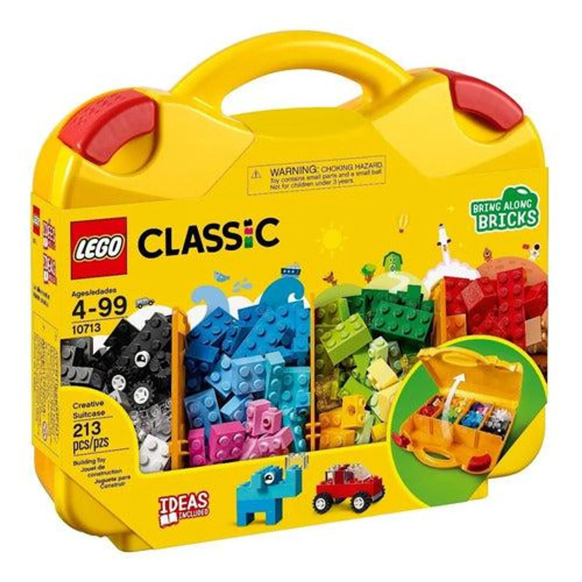 Lego Classic Maletin Creativo 213 Piezas Original 10713