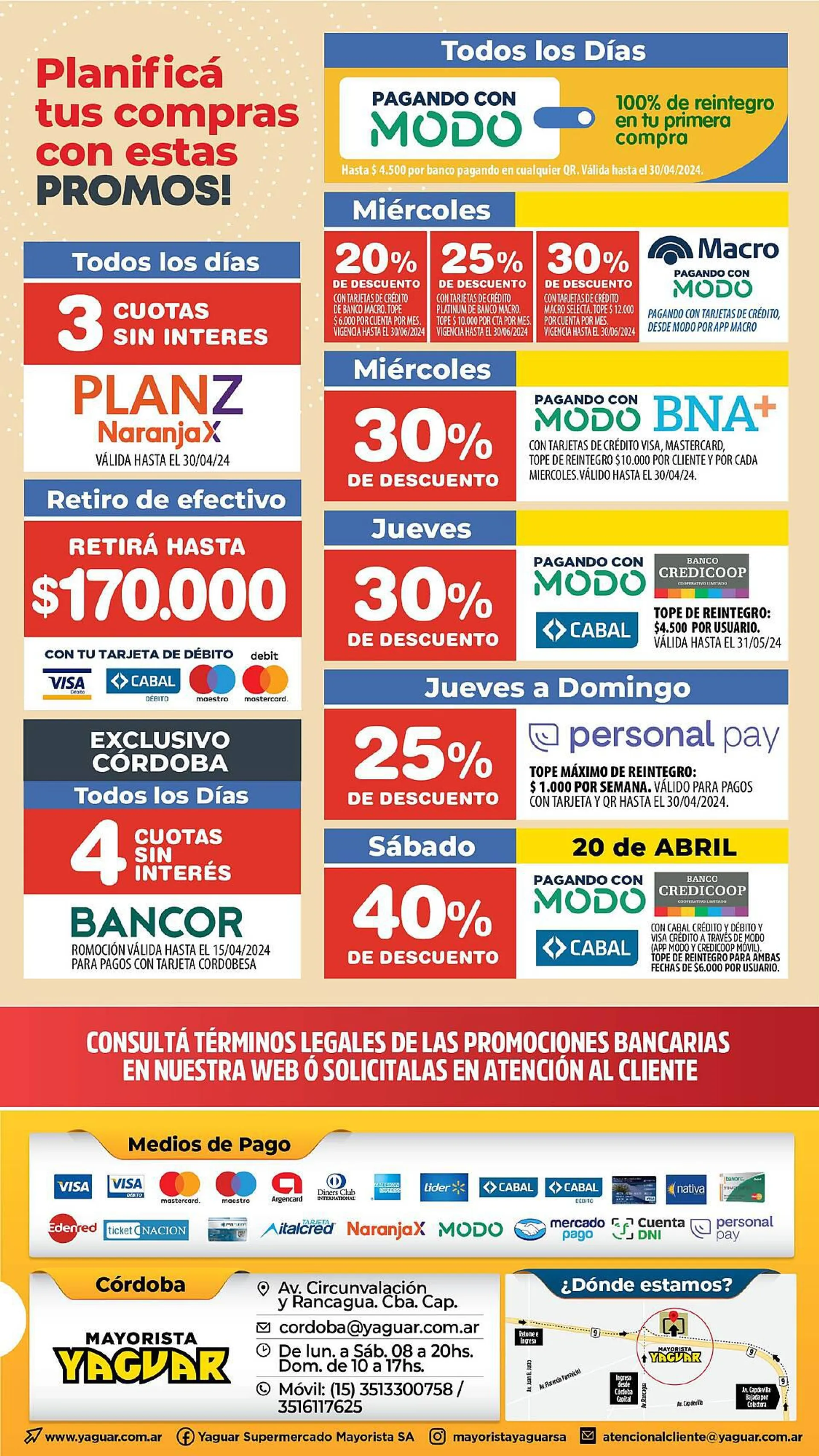 Ofertas de Catálogo Supermercados Yaguar 15 de abril al 21 de abril 2024 - Página 21 del catálogo