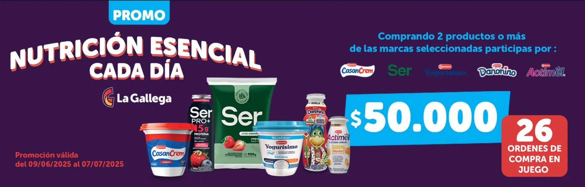 Ofertas de Catálogo La Gallega Supermercados 1 de julio al 7 de julio 2025 - Página 1 del catálogo