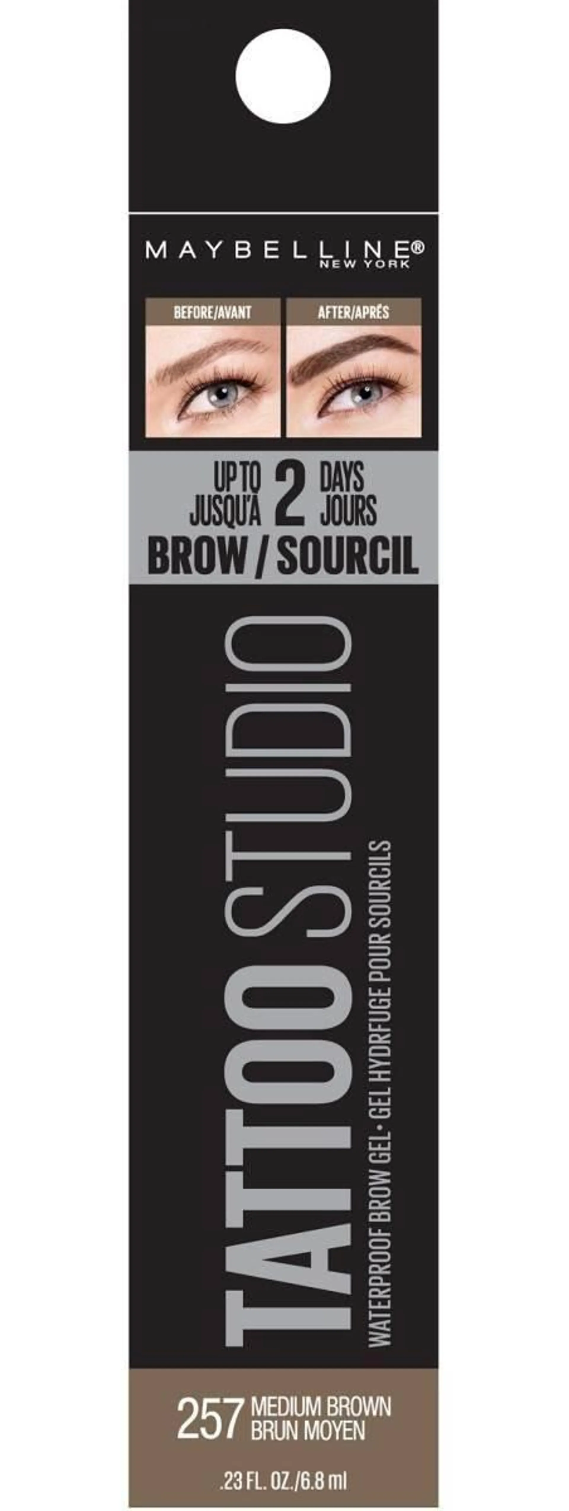 Delineador Cejas Maybelline Tatto Br.Gel Medium Br