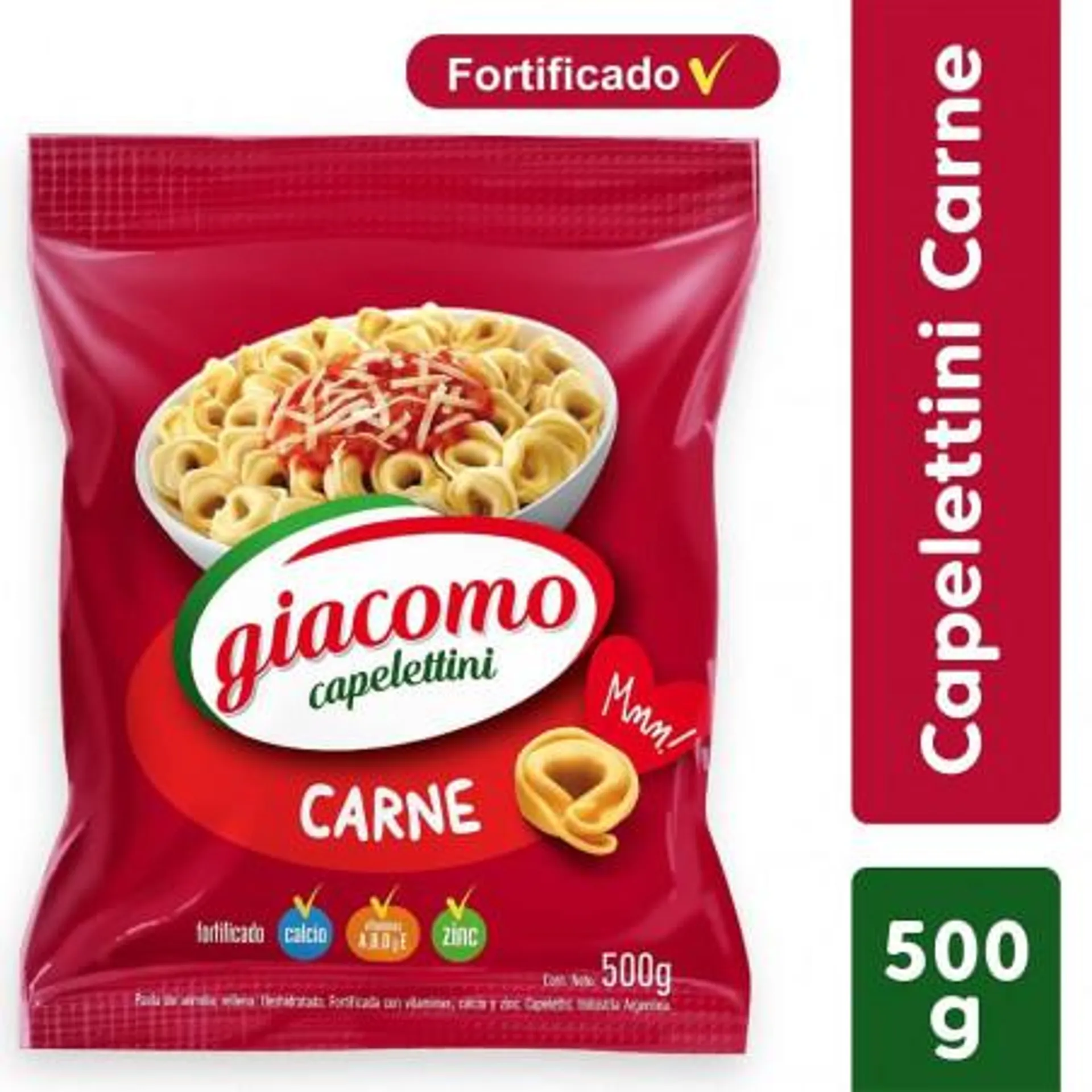 CAPELLETINI GIACOMO CARNE 500 GRS