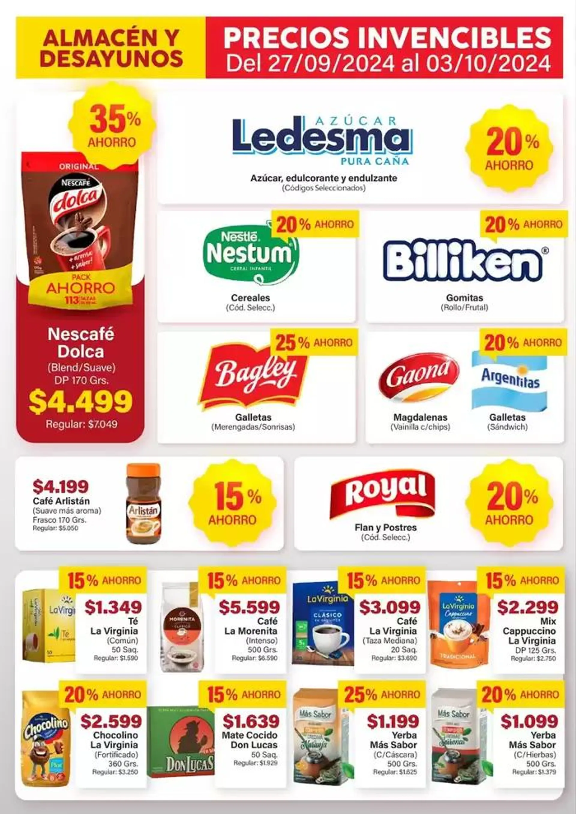 Ofertas de Ofertas Supermercados Aiello 4 de octubre al 18 de octubre 2024 - Página 9 del catálogo