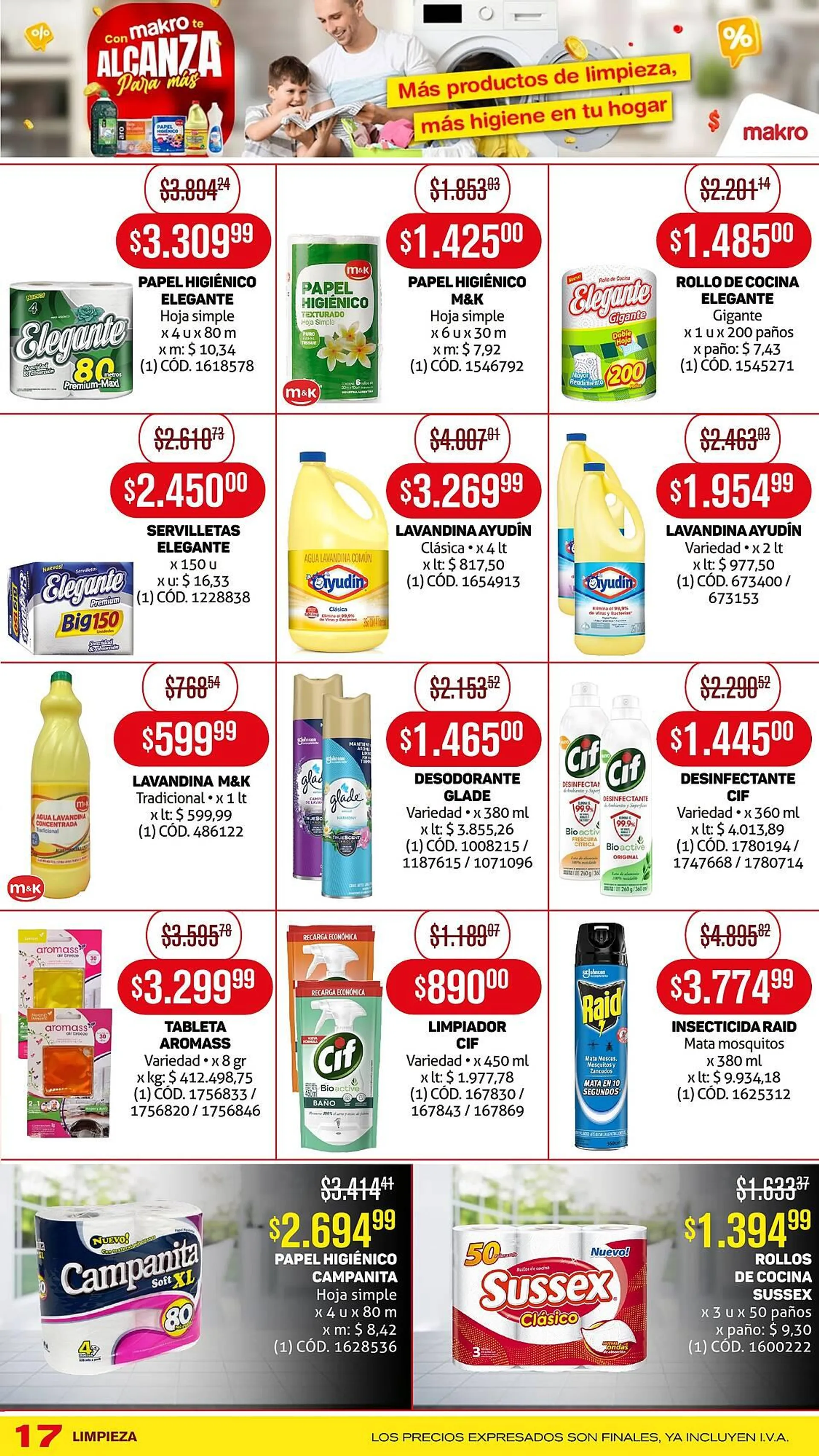 Ofertas de Catálogo Makro 3 de octubre al 9 de octubre 2024 - Página 17 del catálogo