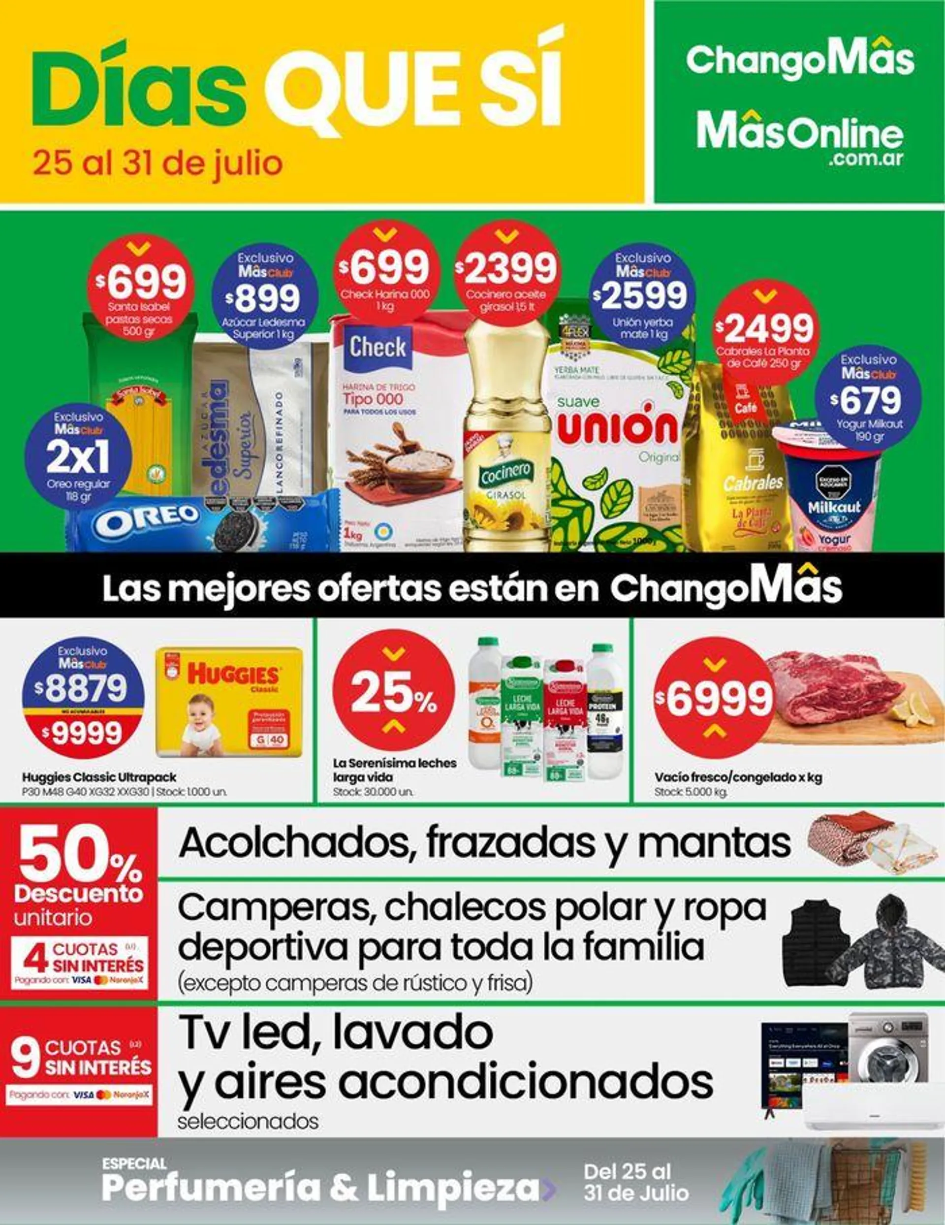 Ofertas de Catálogo Changomas 25 de julio al 31 de julio 2024 - Página 1 del catálogo