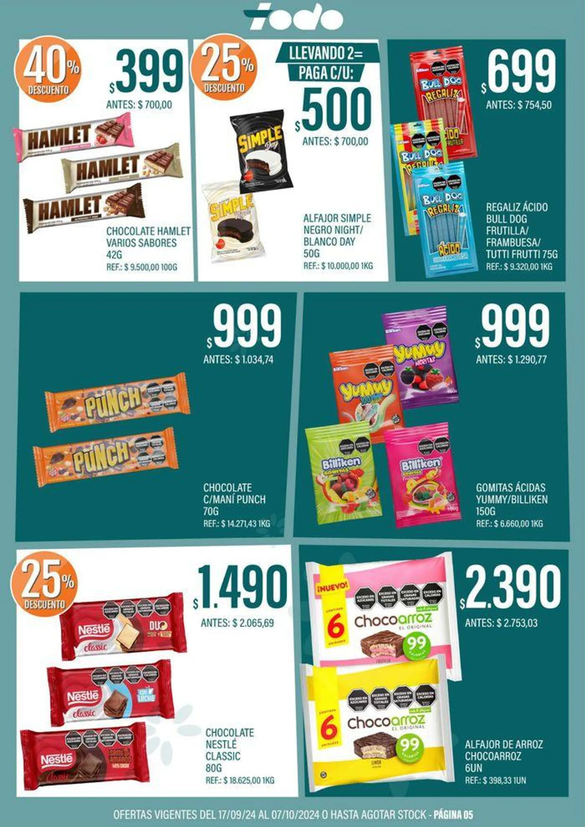 Ofertas de Ofertas de Supermercados Todo 17 de septiembre al 7 de octubre 2024 - Página 5 del catálogo