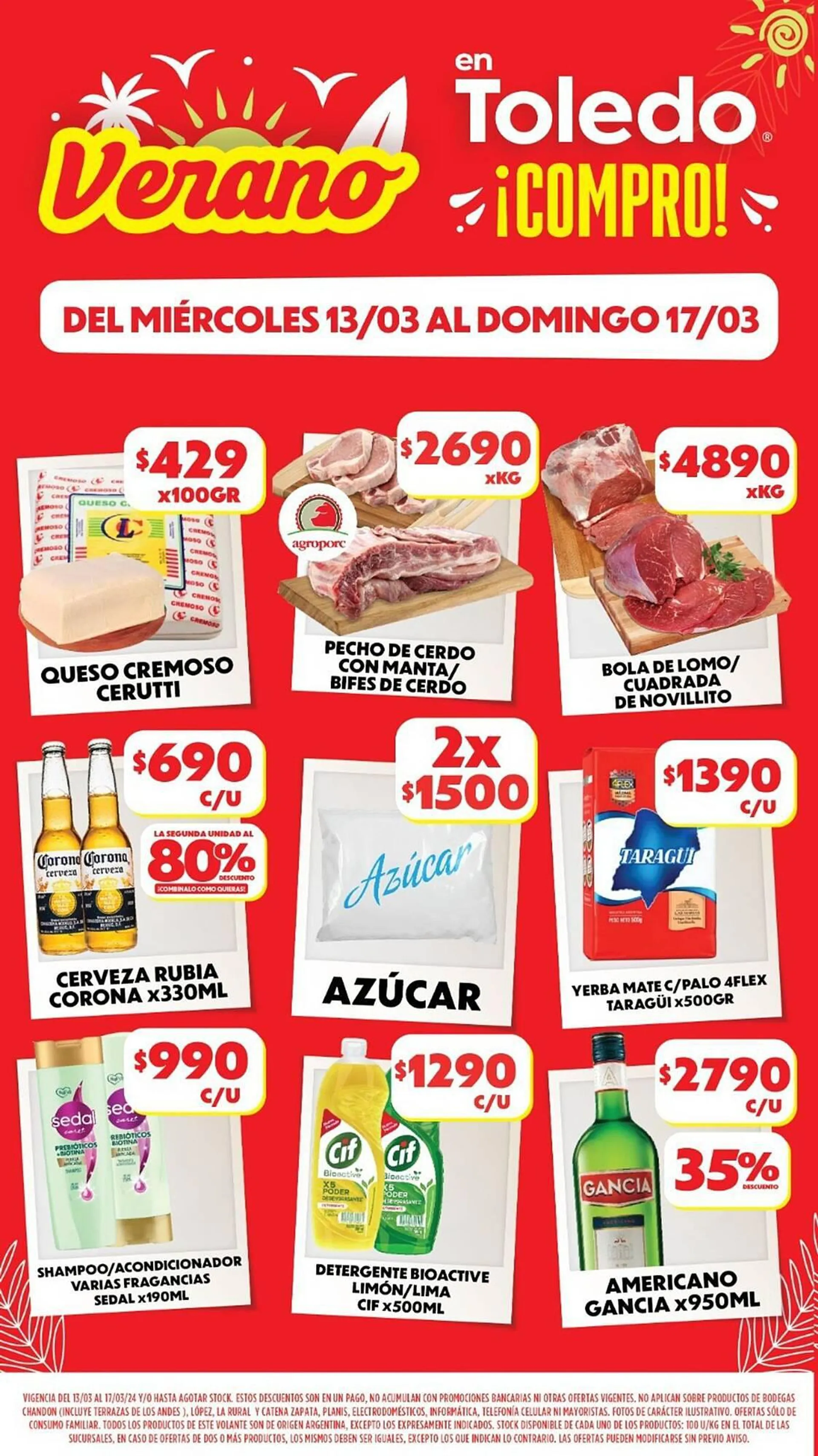 Ofertas de Catálogo Supermercados Toledo 13 de marzo al 17 de marzo 2024 - Página  del catálogo