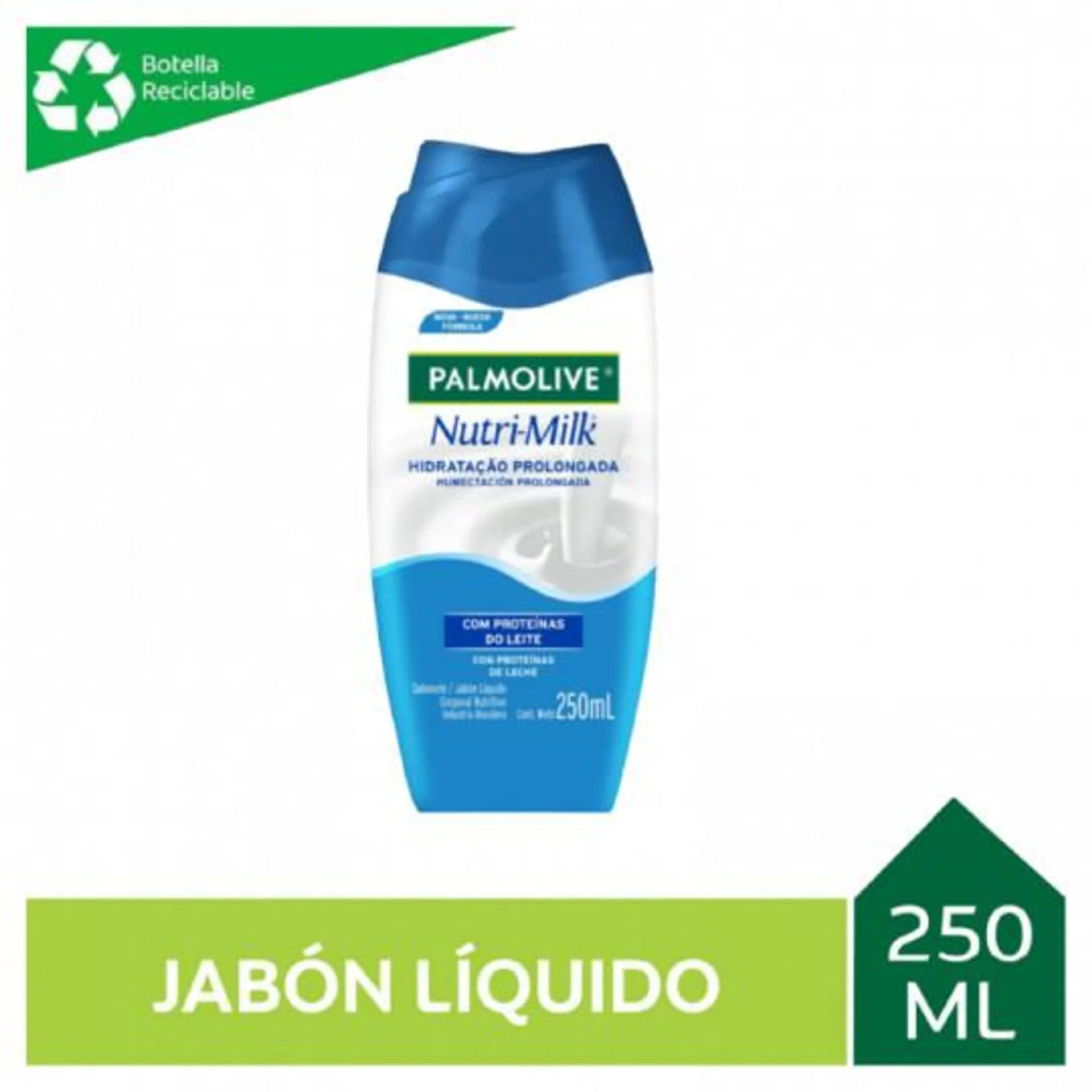 JABON LIQUIDO PALMOLIVE MILK 250 ML.