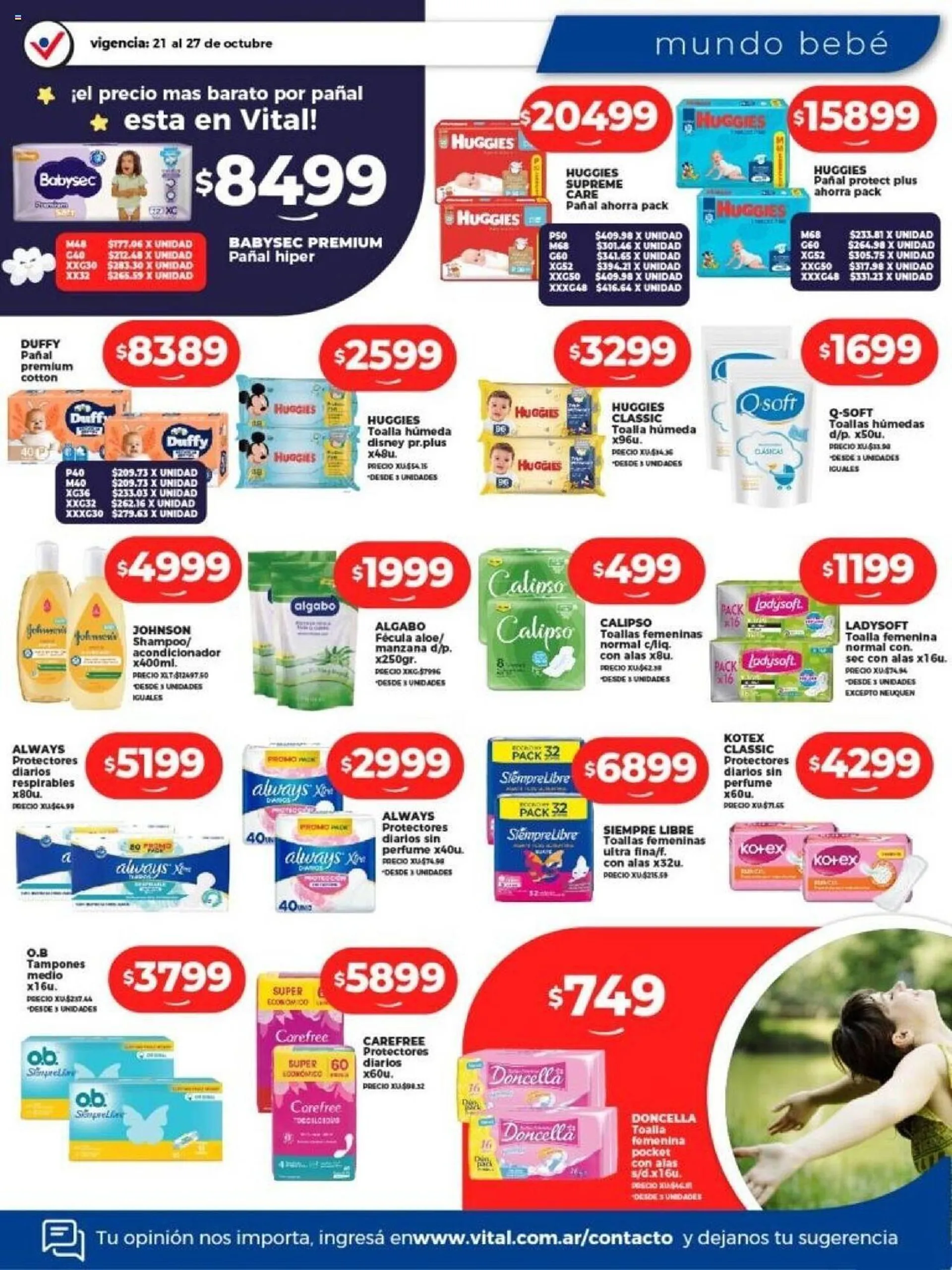 Ofertas de Catálogo Supermayorista Vital 21 de octubre al 27 de octubre 2024 - Página 6 del catálogo