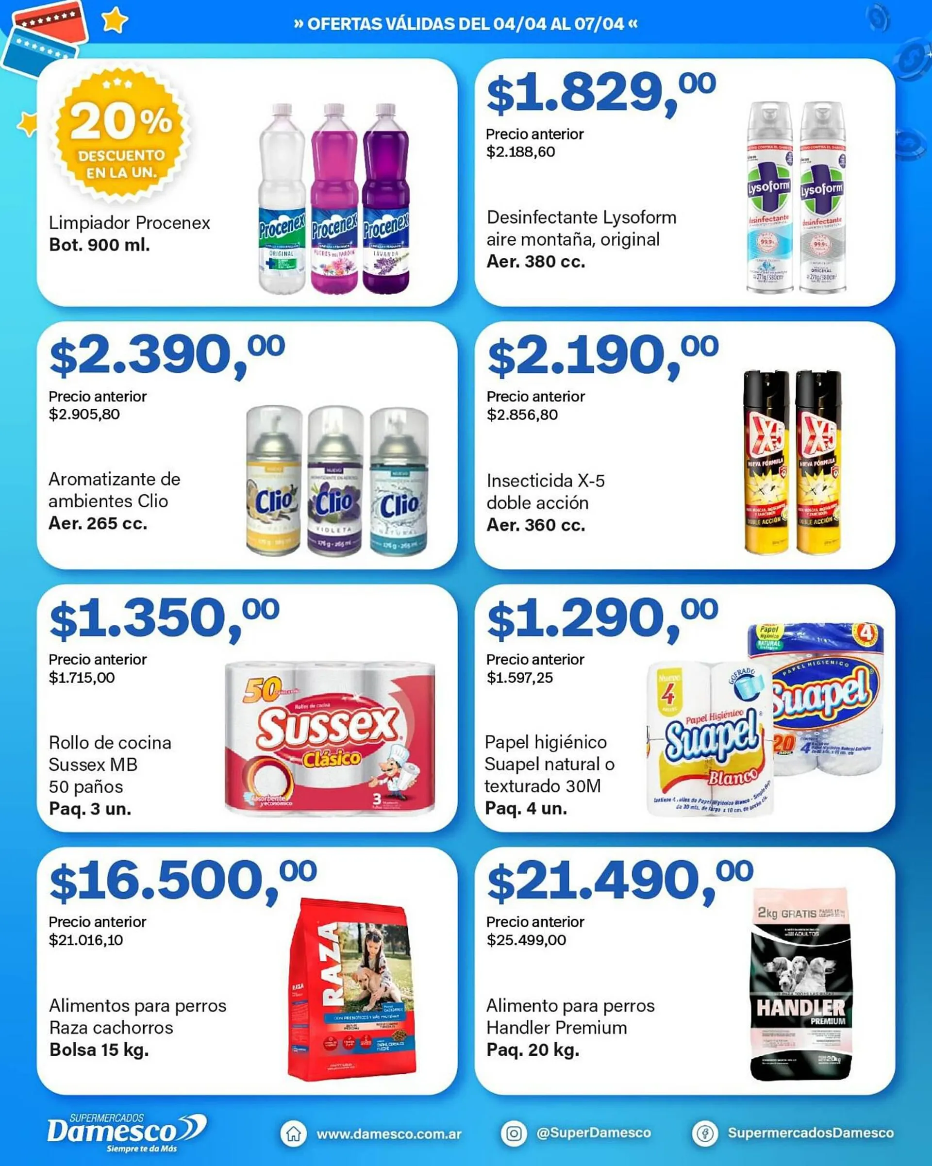 Ofertas de Catálogo Supermercados Damesco 4 de abril al 7 de abril 2024 - Página 2 del catálogo