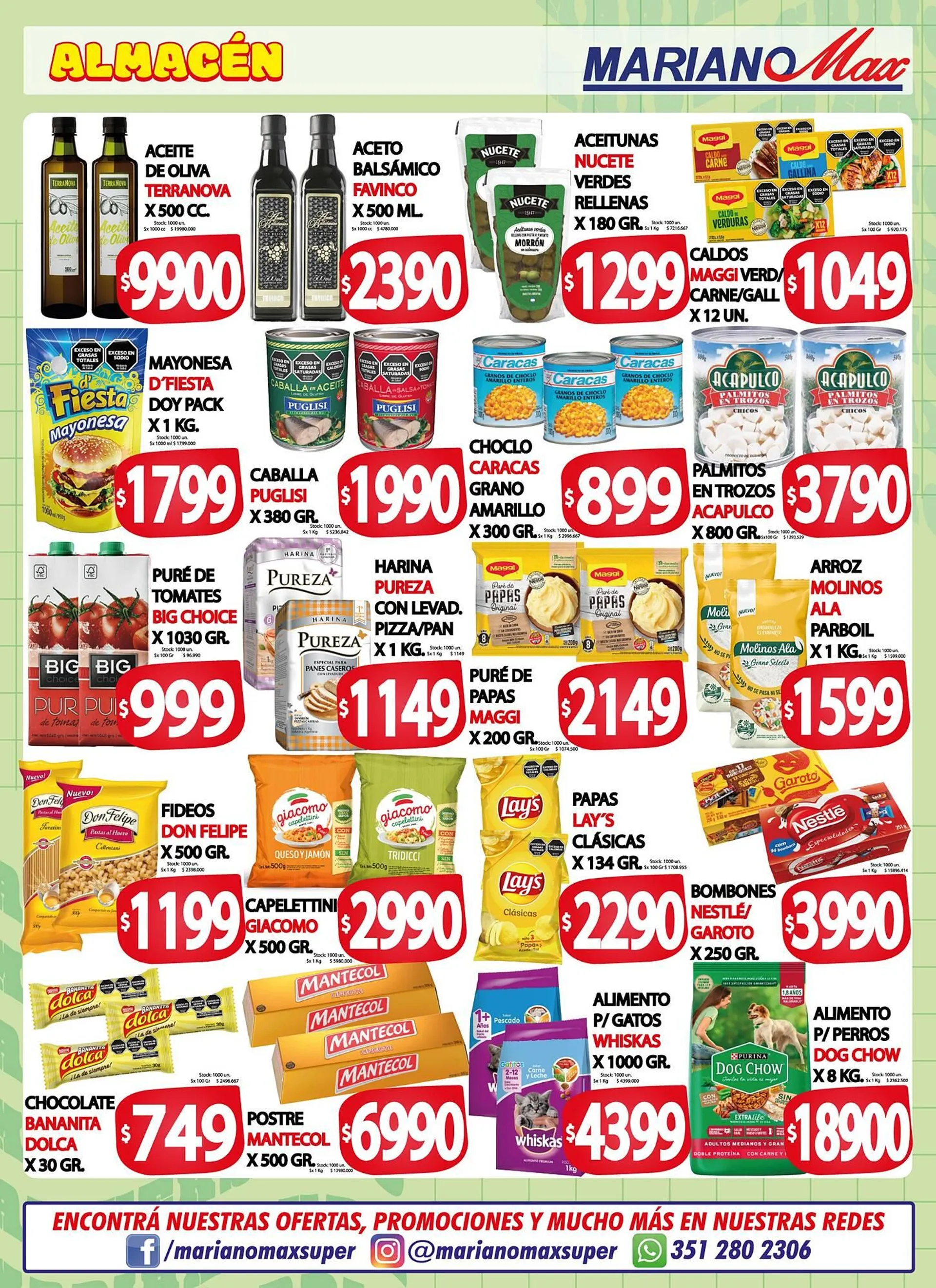 Ofertas de Catálogo Supermercados Mariano Max 1 de octubre al 14 de octubre 2024 - Página 2 del catálogo