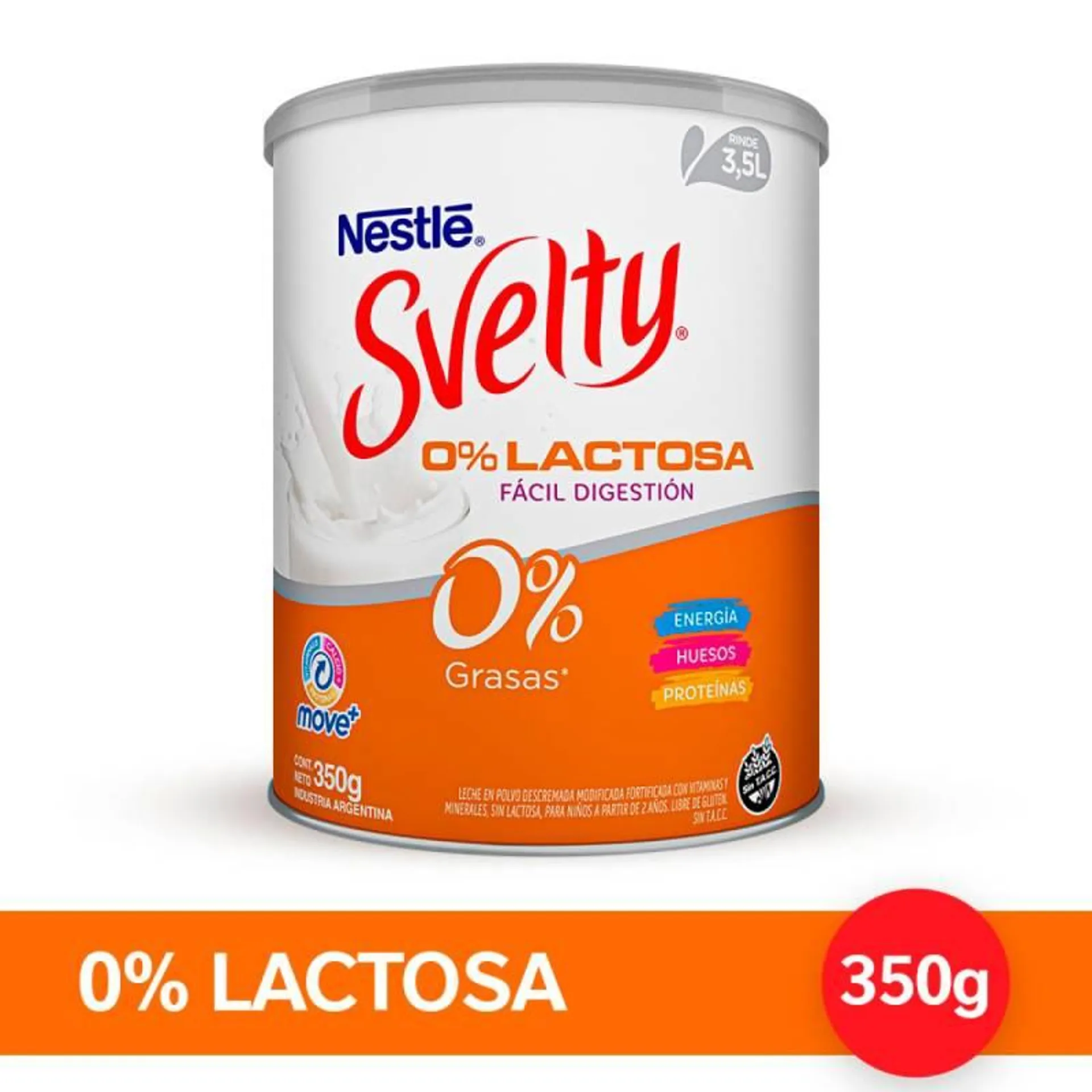 Svelty 0% Lactosa x 350g.