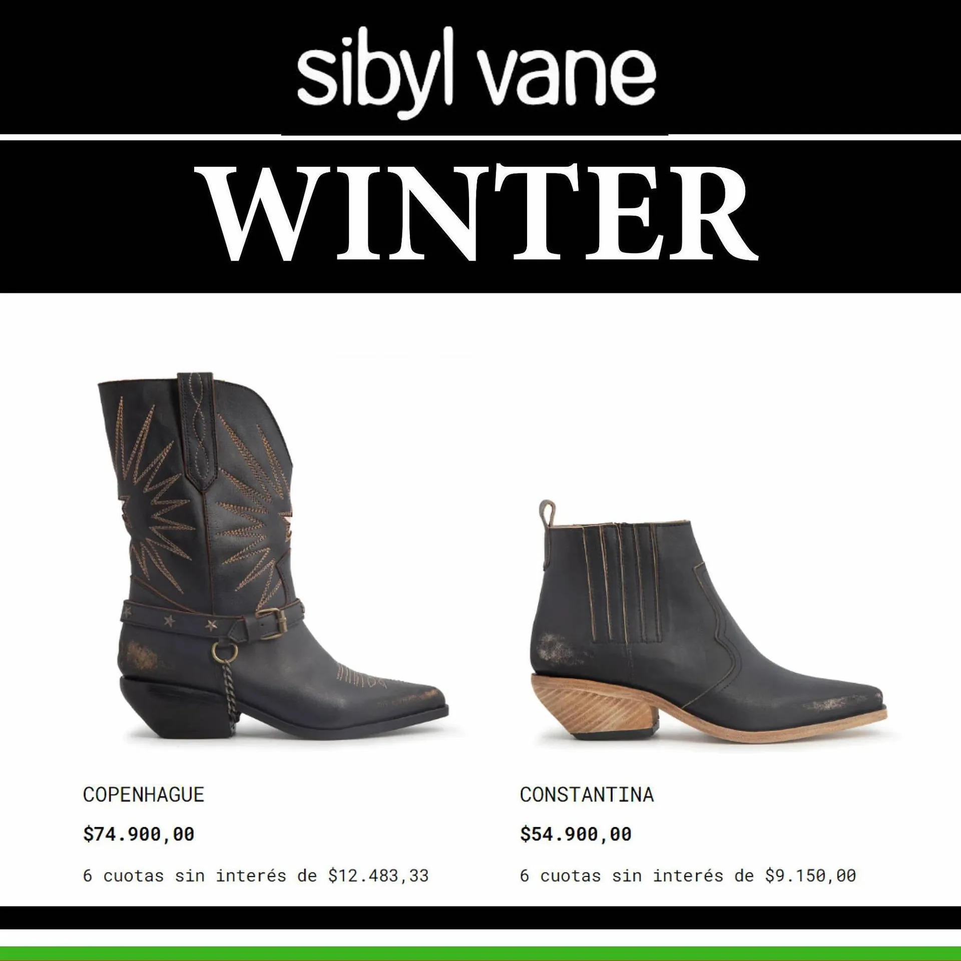 Catálogo Sibyl Vane