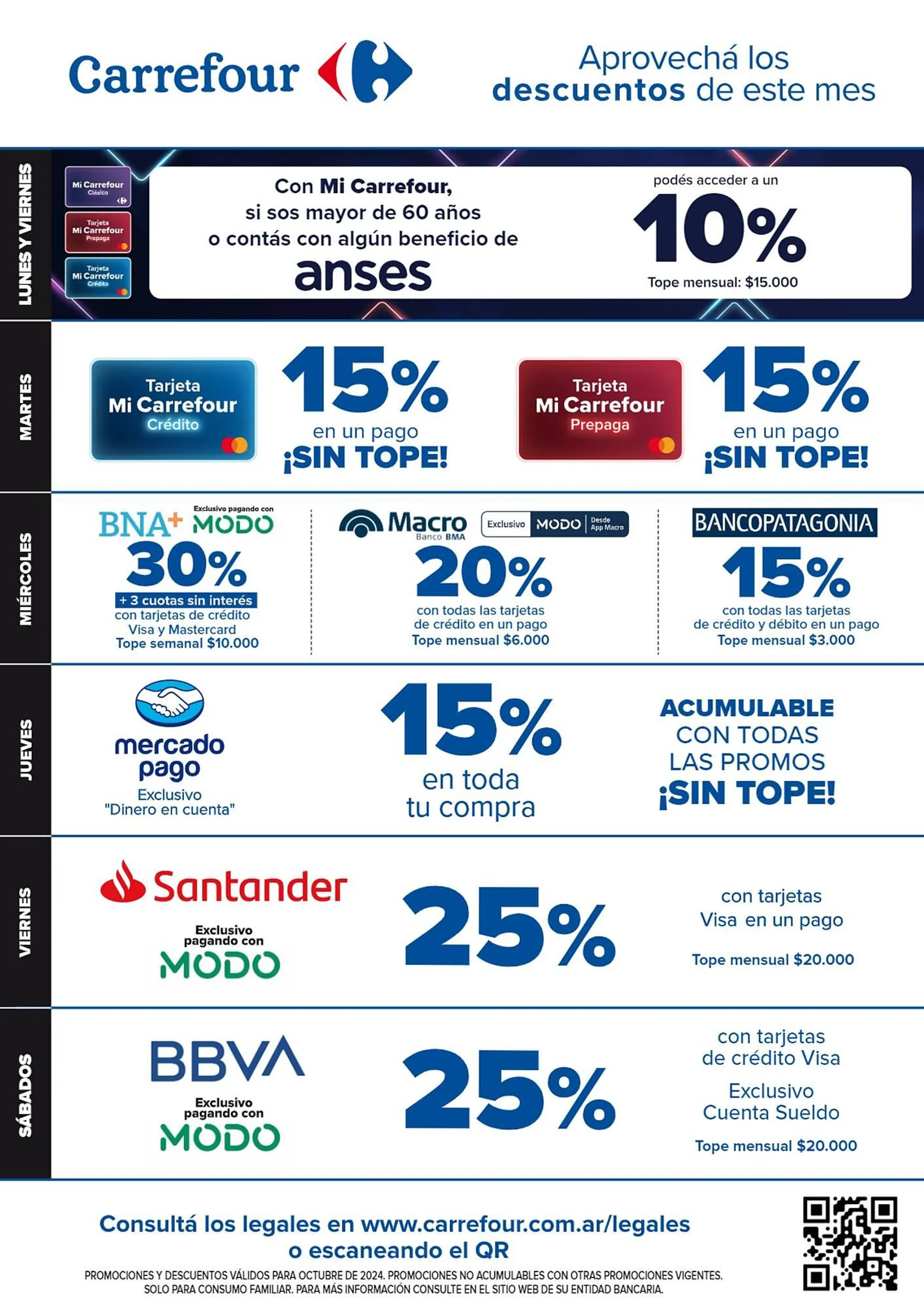 Ofertas de Catálogo Carrefour 15 de octubre al 21 de octubre 2024 - Página 29 del catálogo