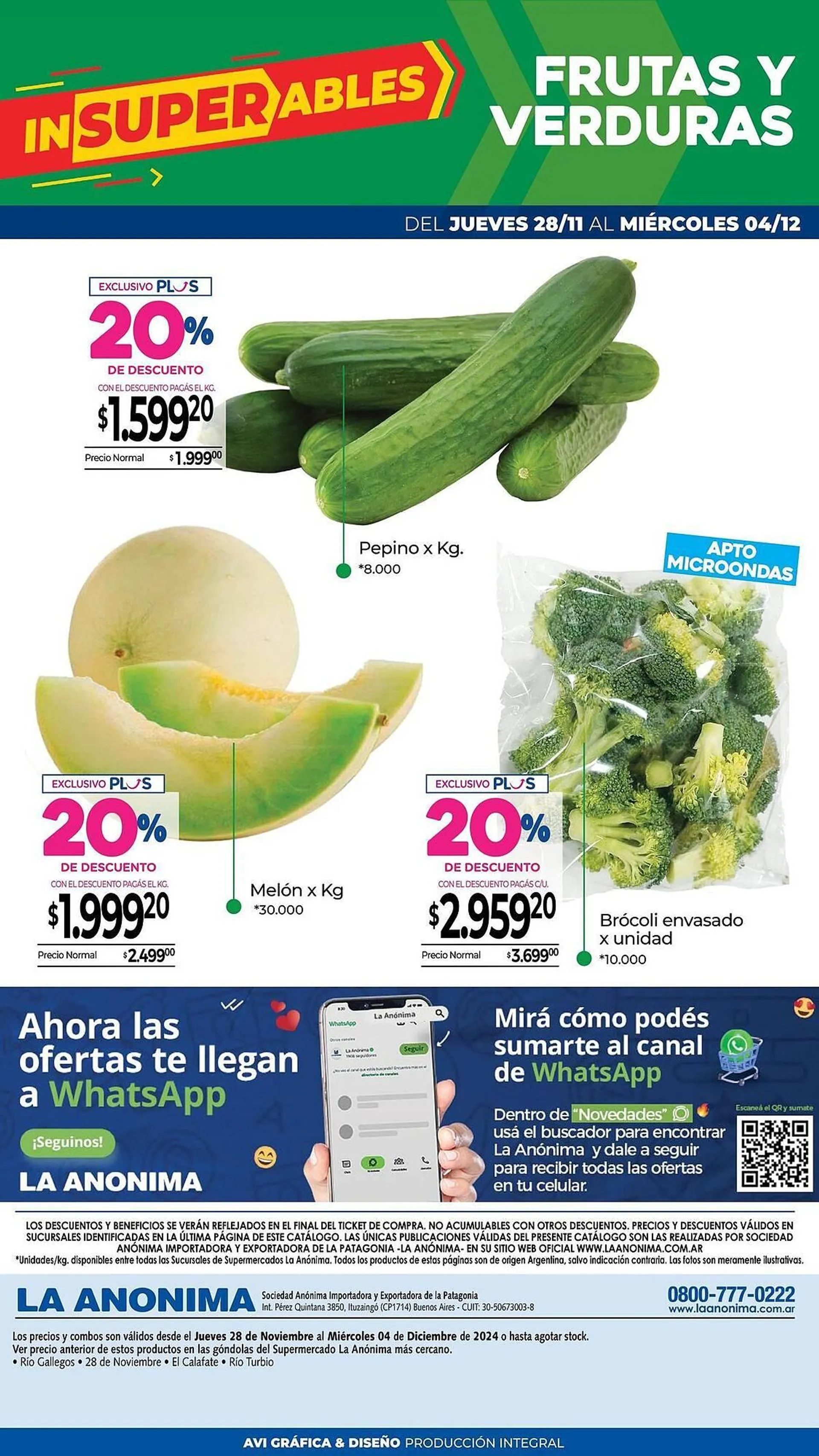 Ofertas de Catálogo La Anonima 28 de noviembre al 4 de diciembre 2024 - Página 6 del catálogo